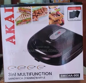 Akai 3 in 1 Multifunctional Toaster