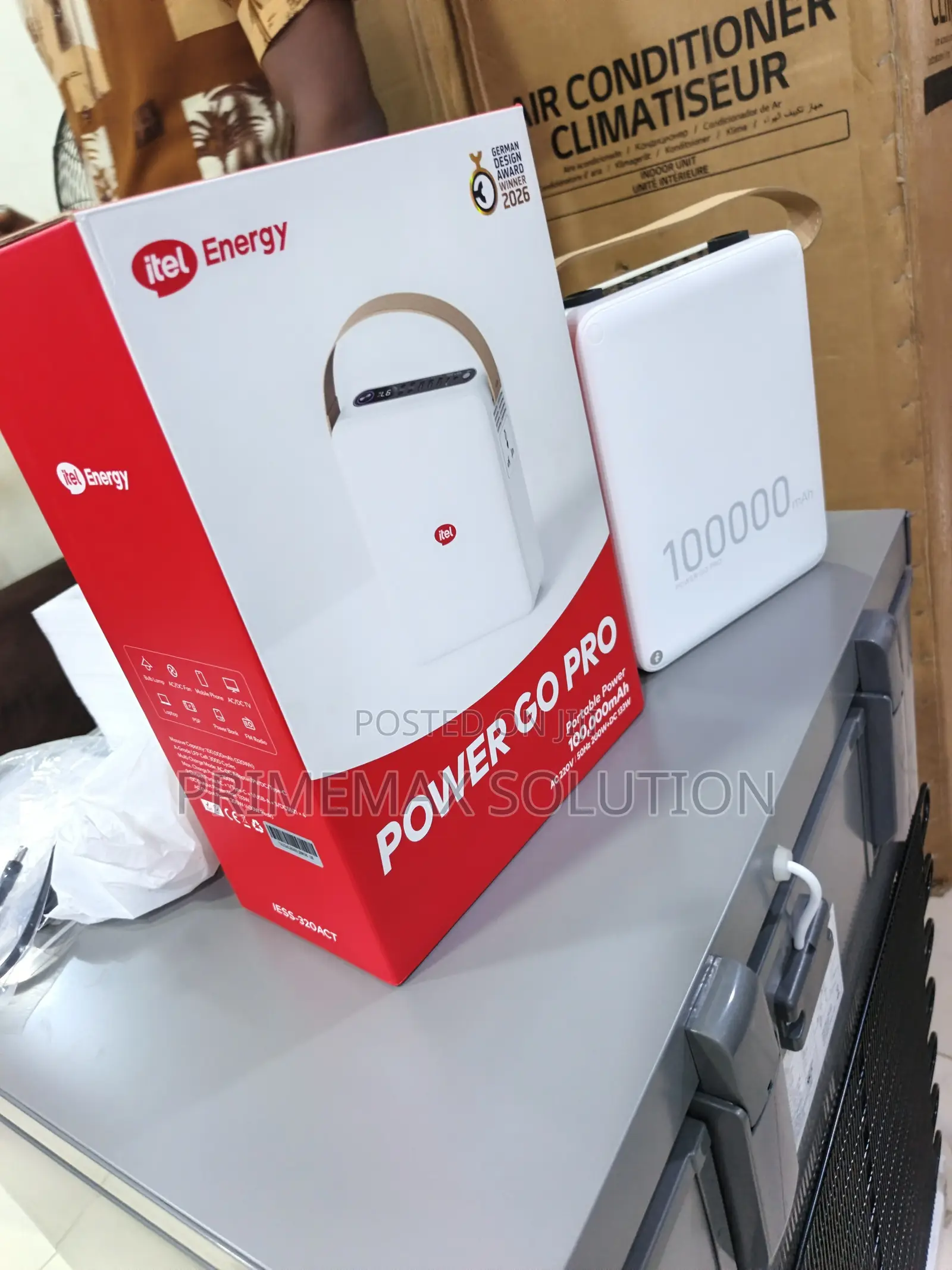 Itel Energy Power Go Pro – 100,000mAh of Freedom With AC 220V