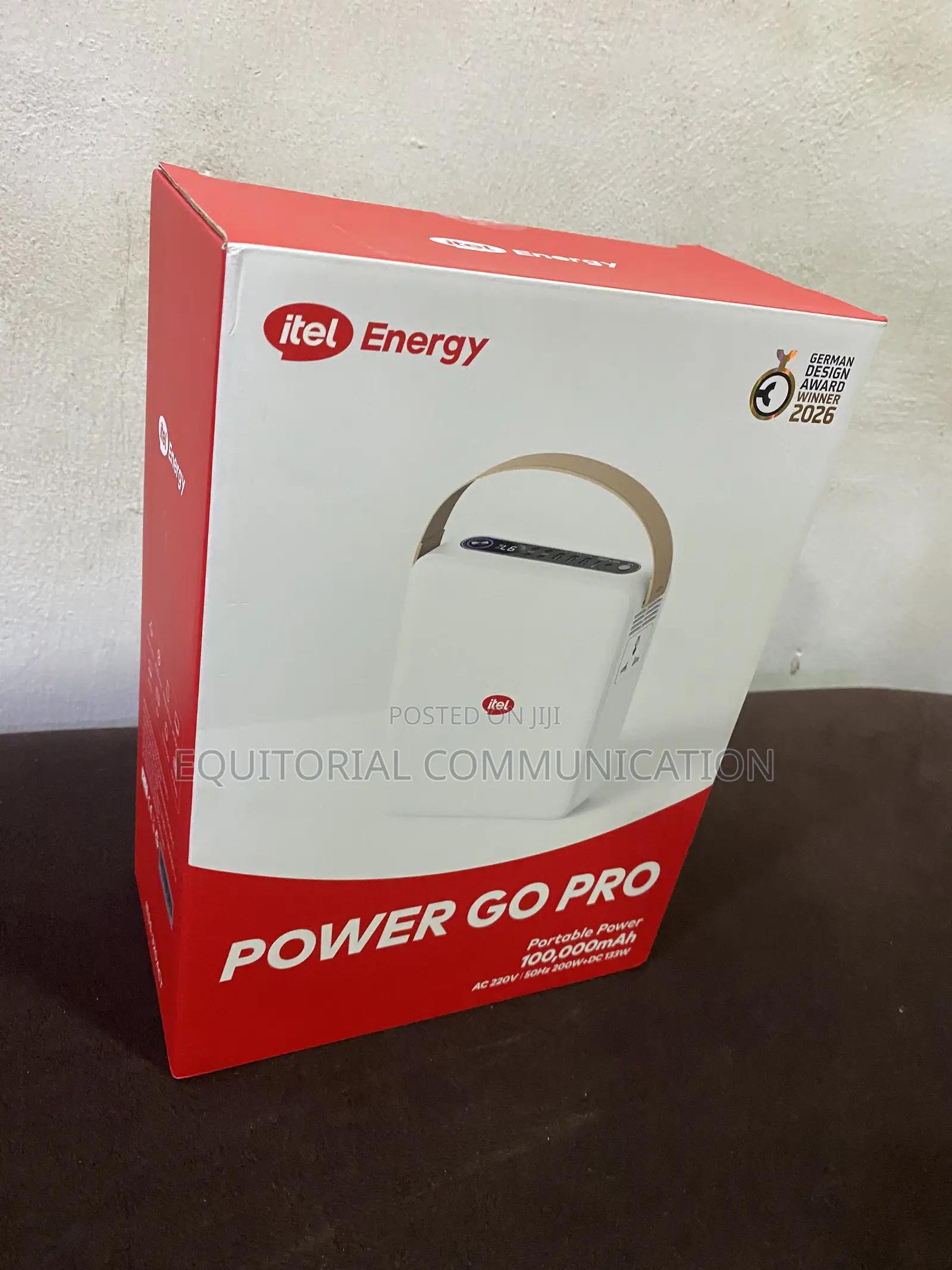 Itel Energy Power Go Pro Portable Electricity Supply 200W AC 133W DC