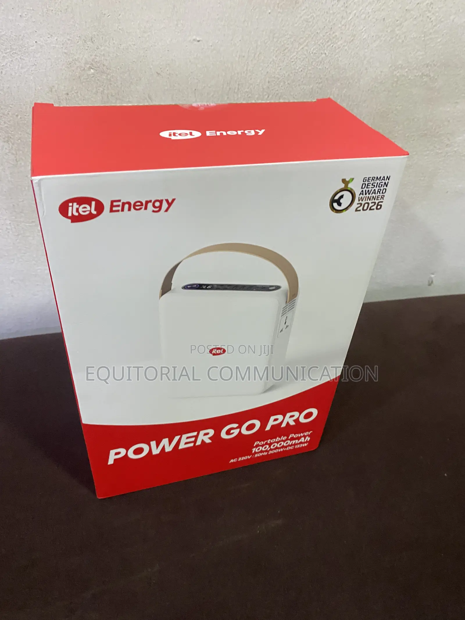 Itel Power Go Pro 100,000mAh Power Station for Home Backup