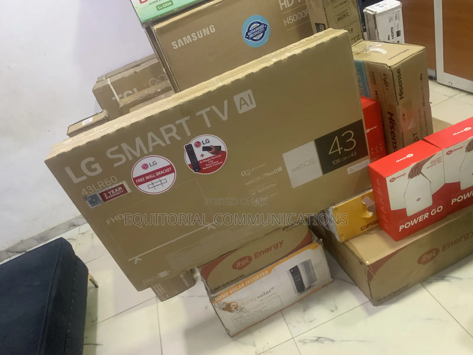 LG 43-Inch Smart Television With Built-in Wi-Fi