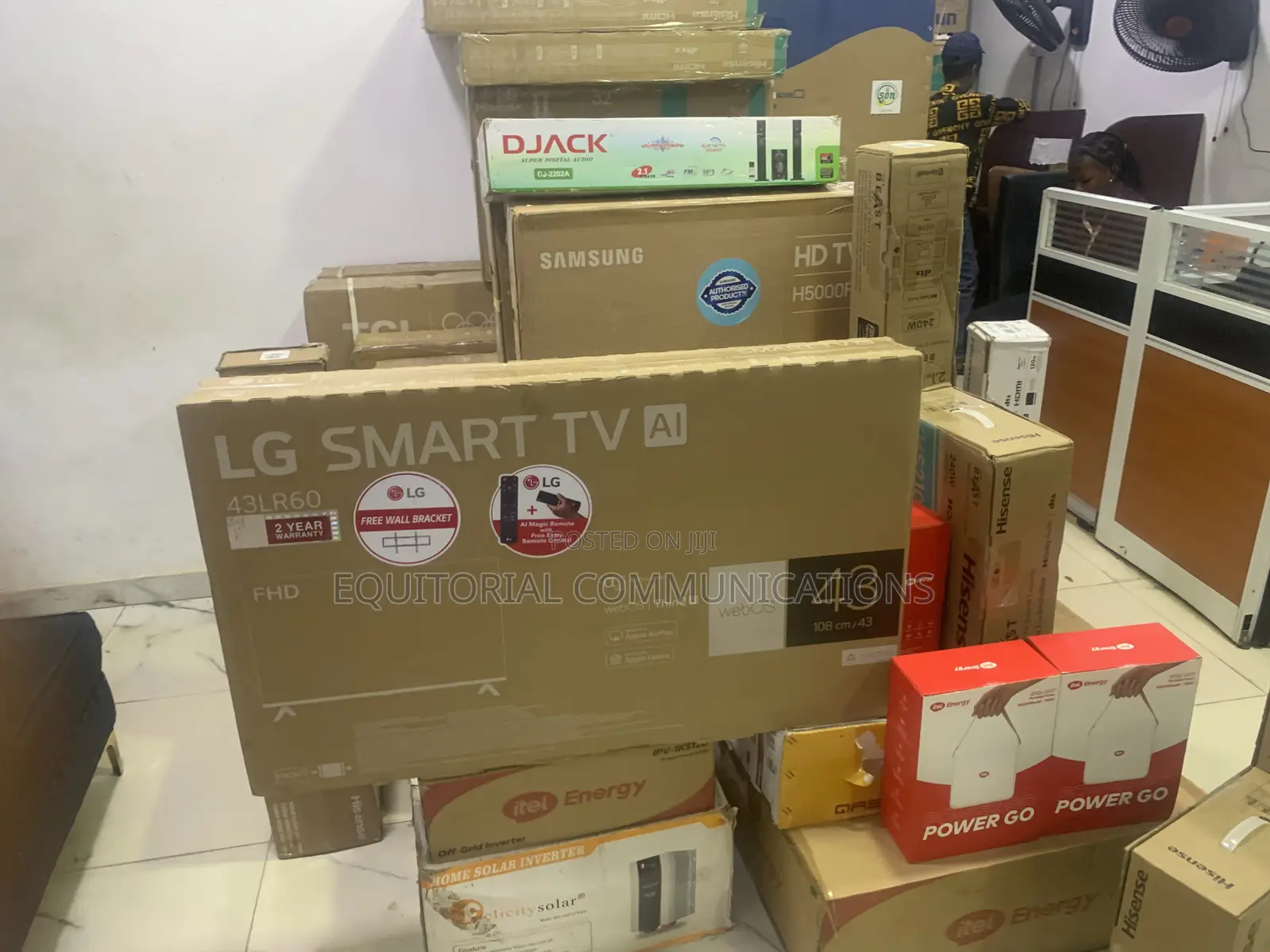 LG 43-Inch Smart Television With Built-in Wi-Fi