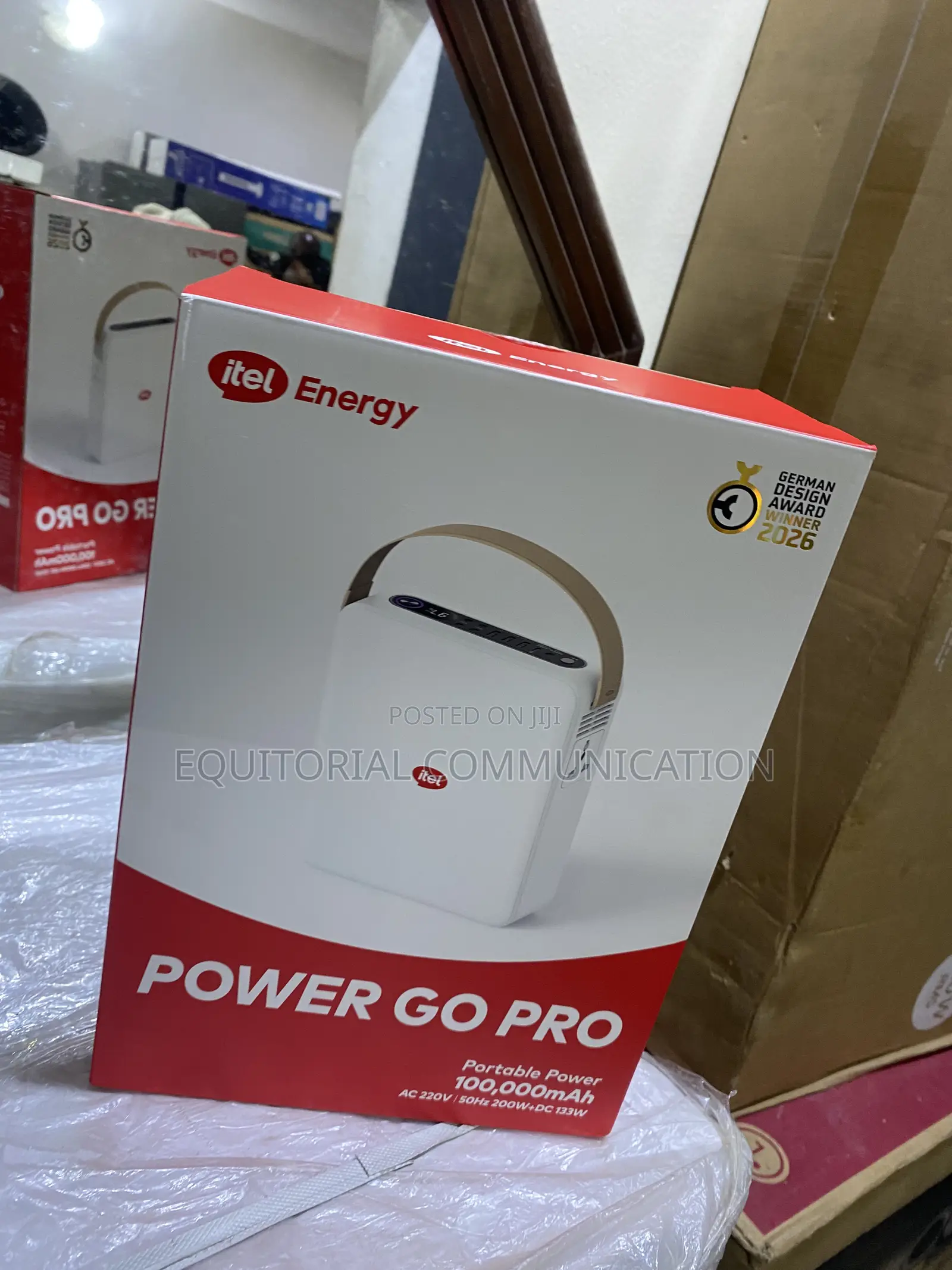 Itel Power Go Pro Portable Energy Station 220V 50Hz 200W