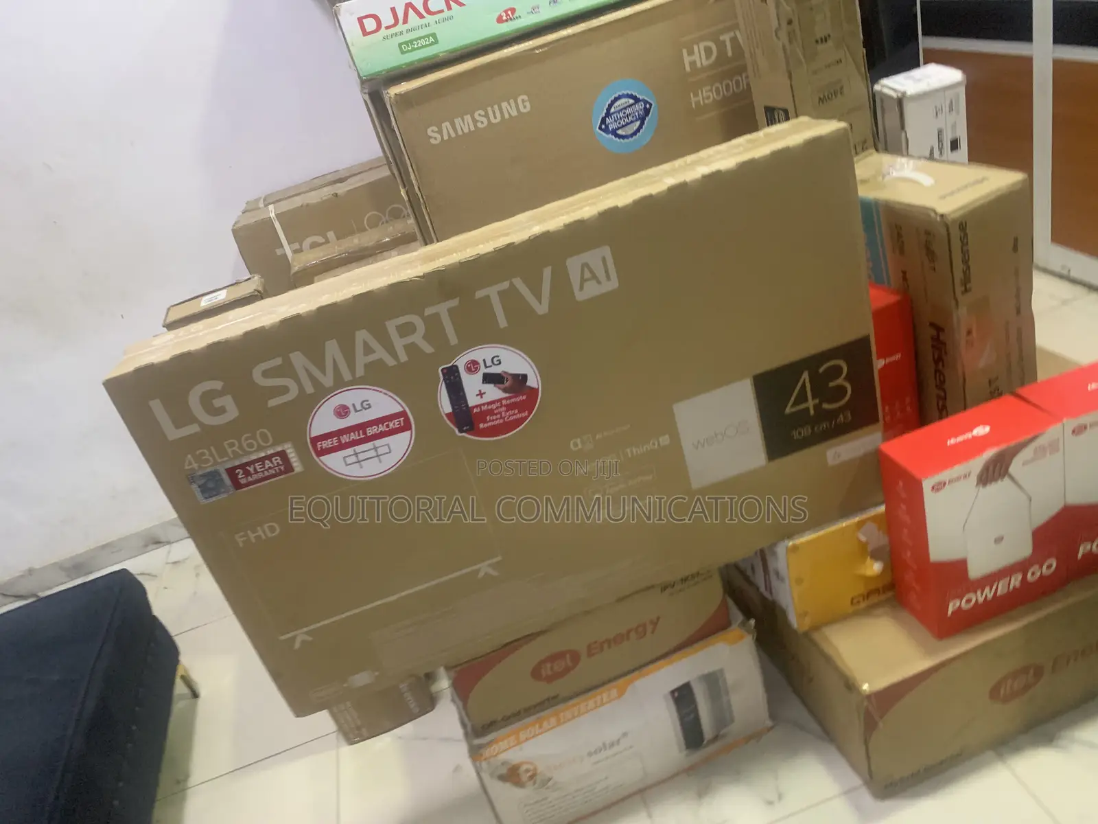 LG 43-Inch Full HD Smart TV for Home Entertainment