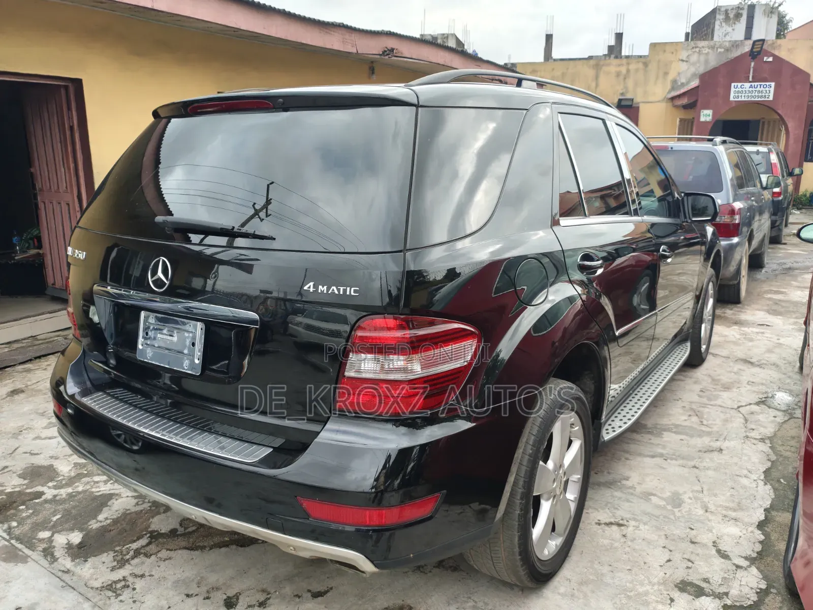 Mercedes-Benz M Class ML 350 4Matic 2010 Black