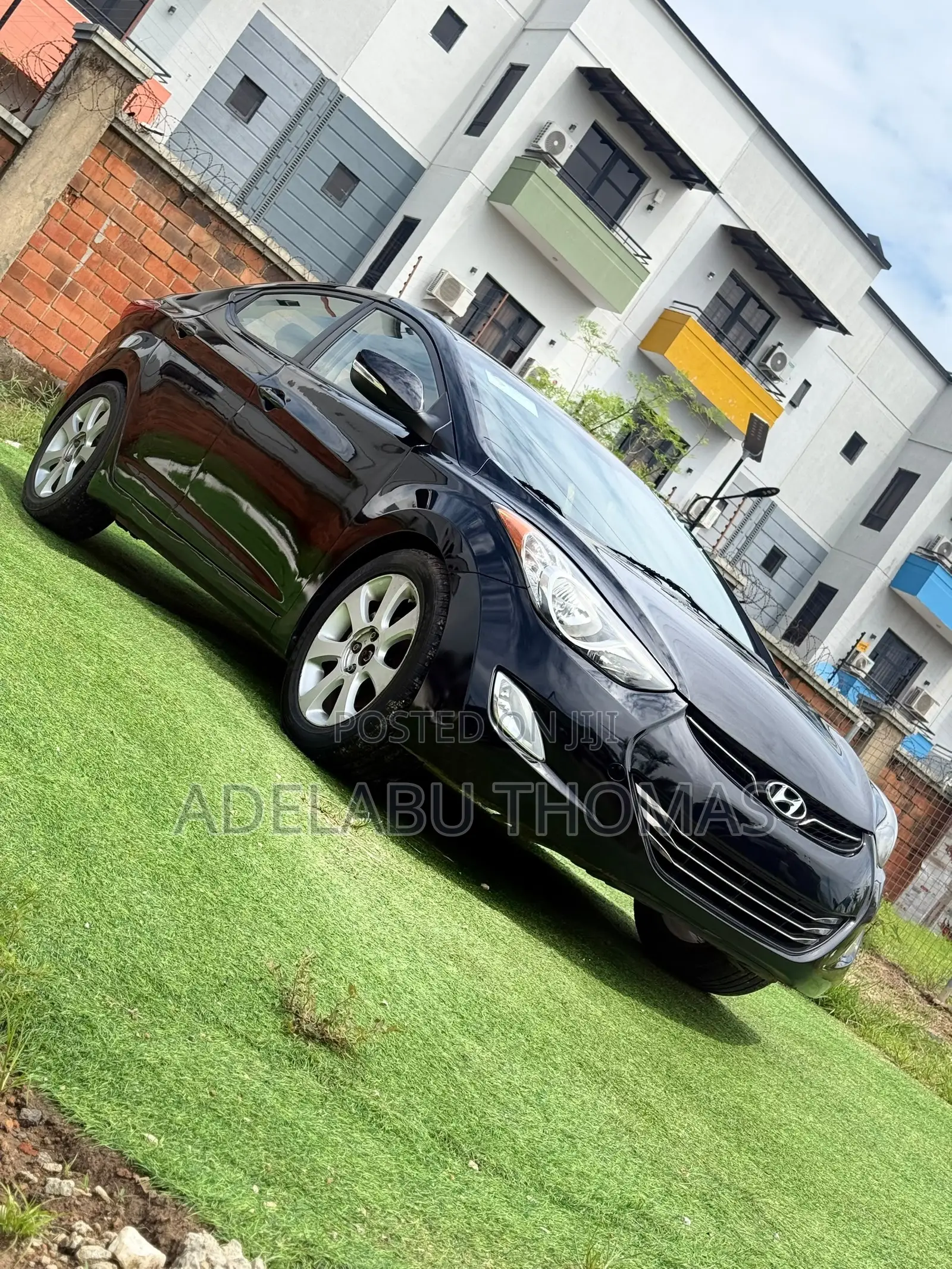 Hyundai Elantra Limited 2012 Black