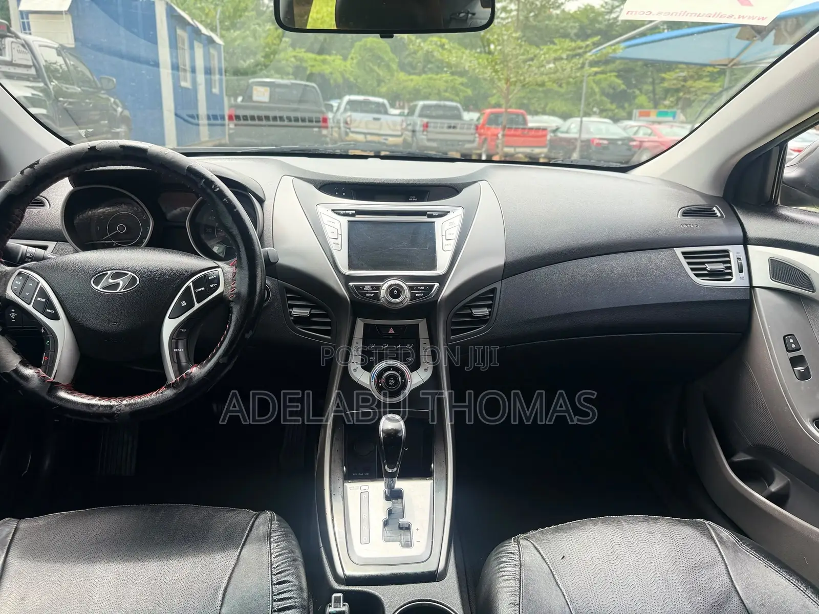 Hyundai Elantra Limited 2012 Black