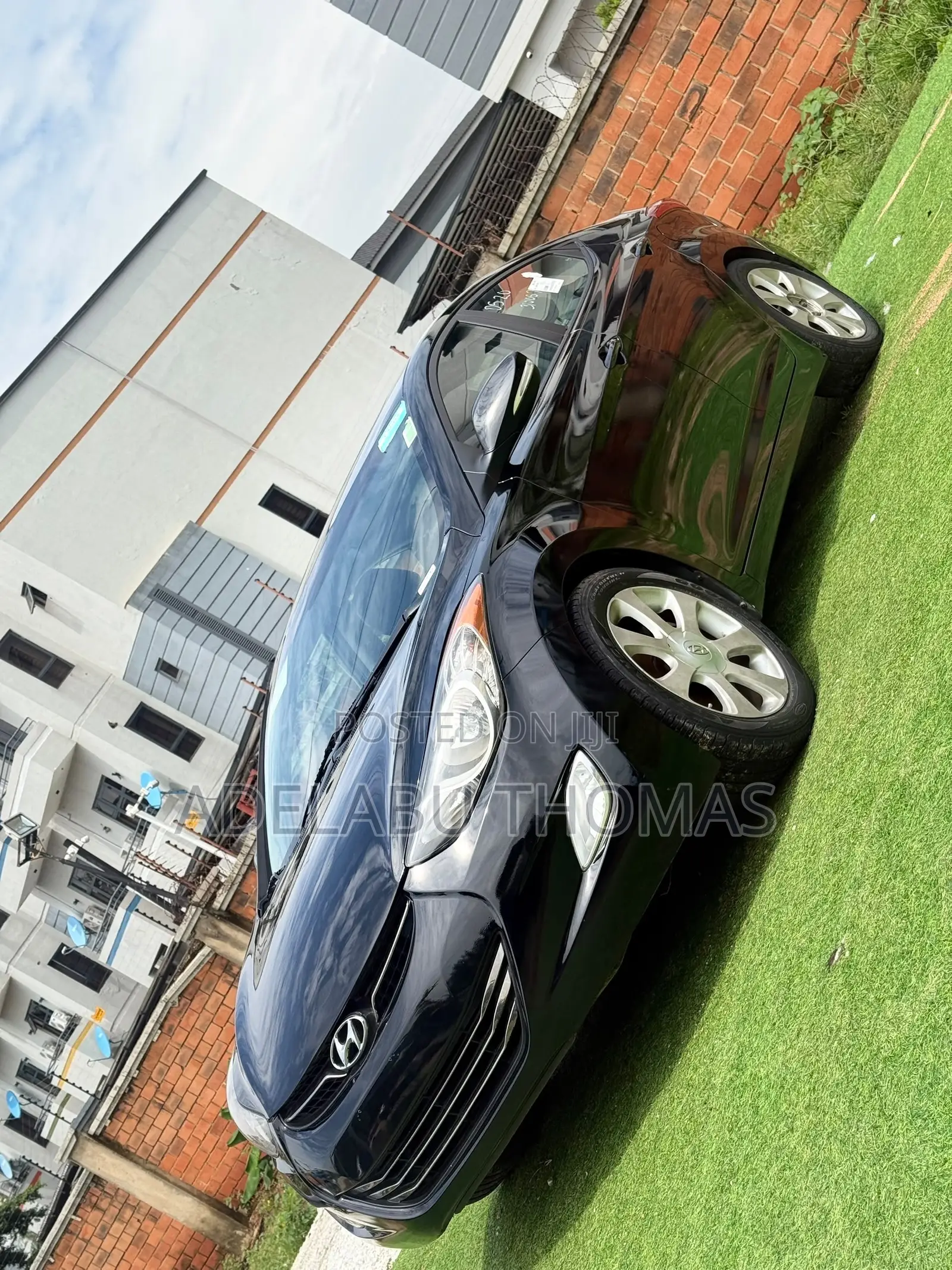 Hyundai Elantra Limited 2012 Black
