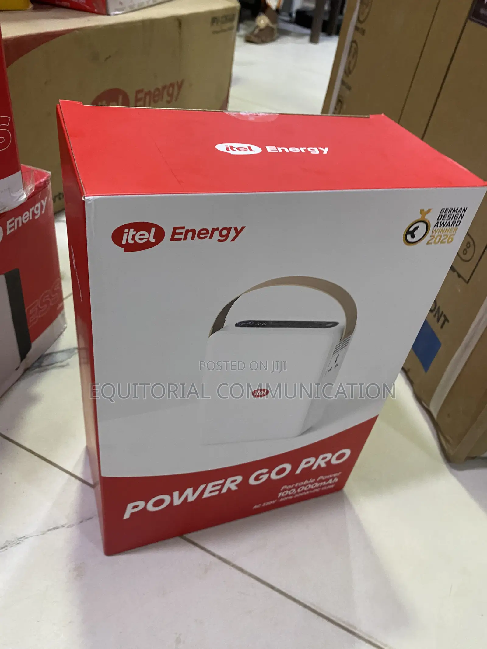 Itel Power Go Pro Portable Power Backup 220V AC 50Hz