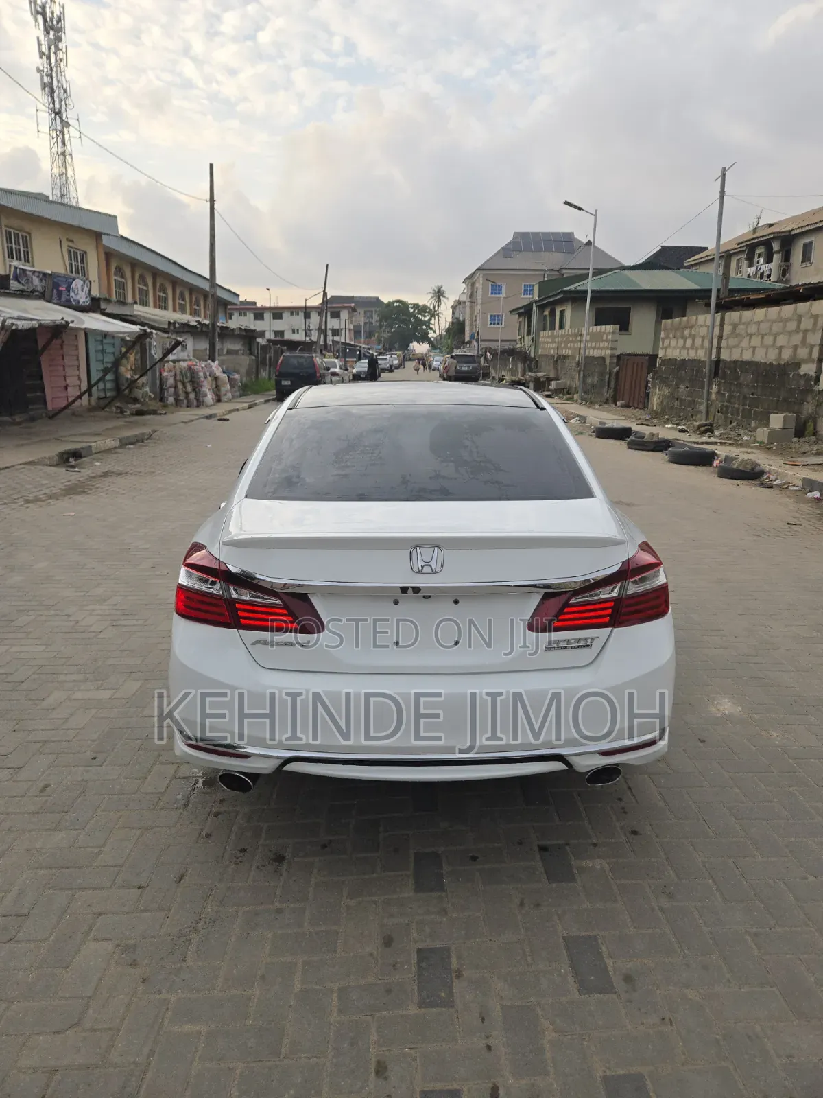 Honda Accord Sport SE 4dr Sedan FWD (2.4L 4cyl 2A) 2017 White