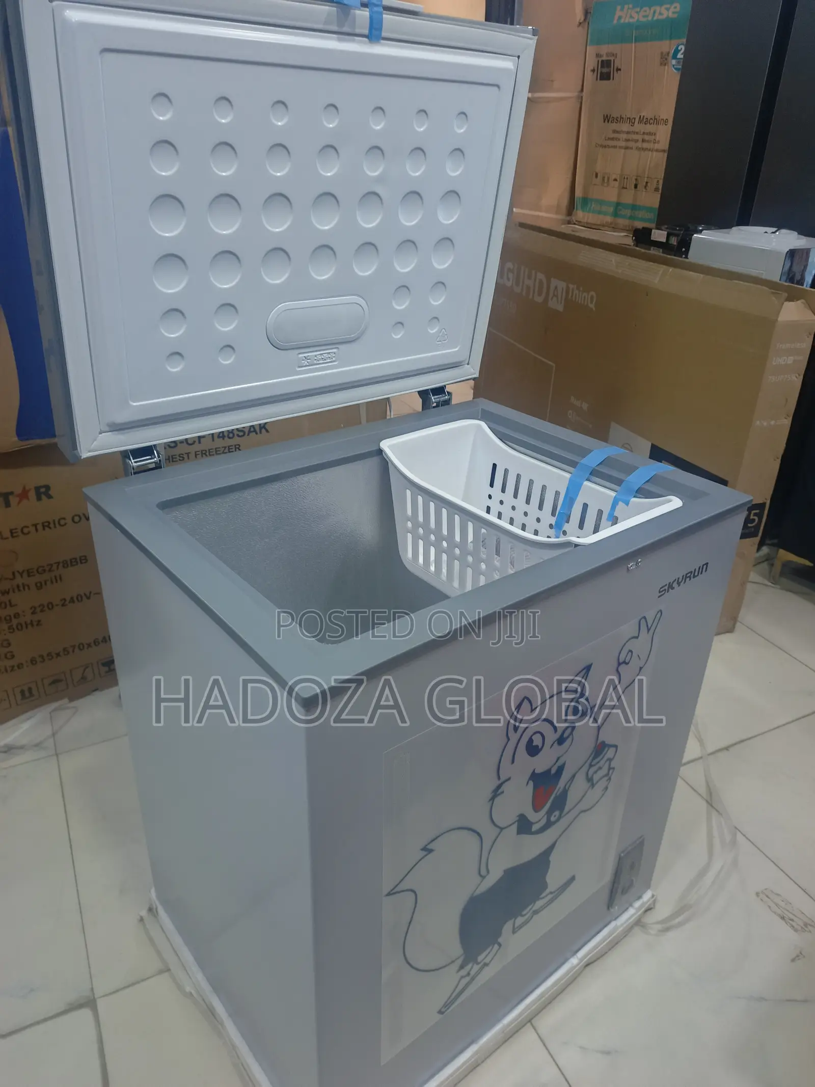 Skyrun 180AI Heavy-Duty Chest Freezer