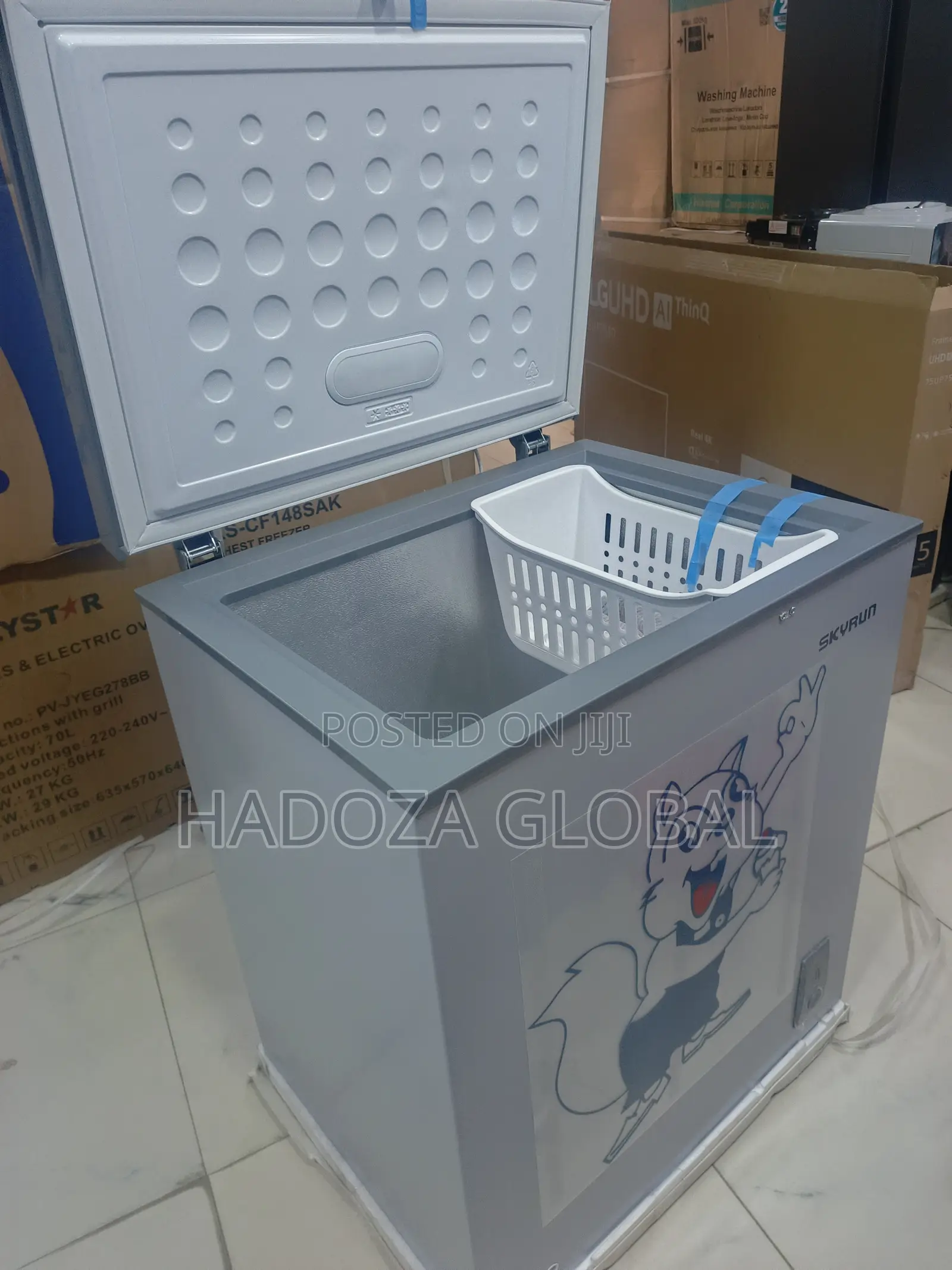 Skyrun 180AI Heavy-Duty Chest Freezer