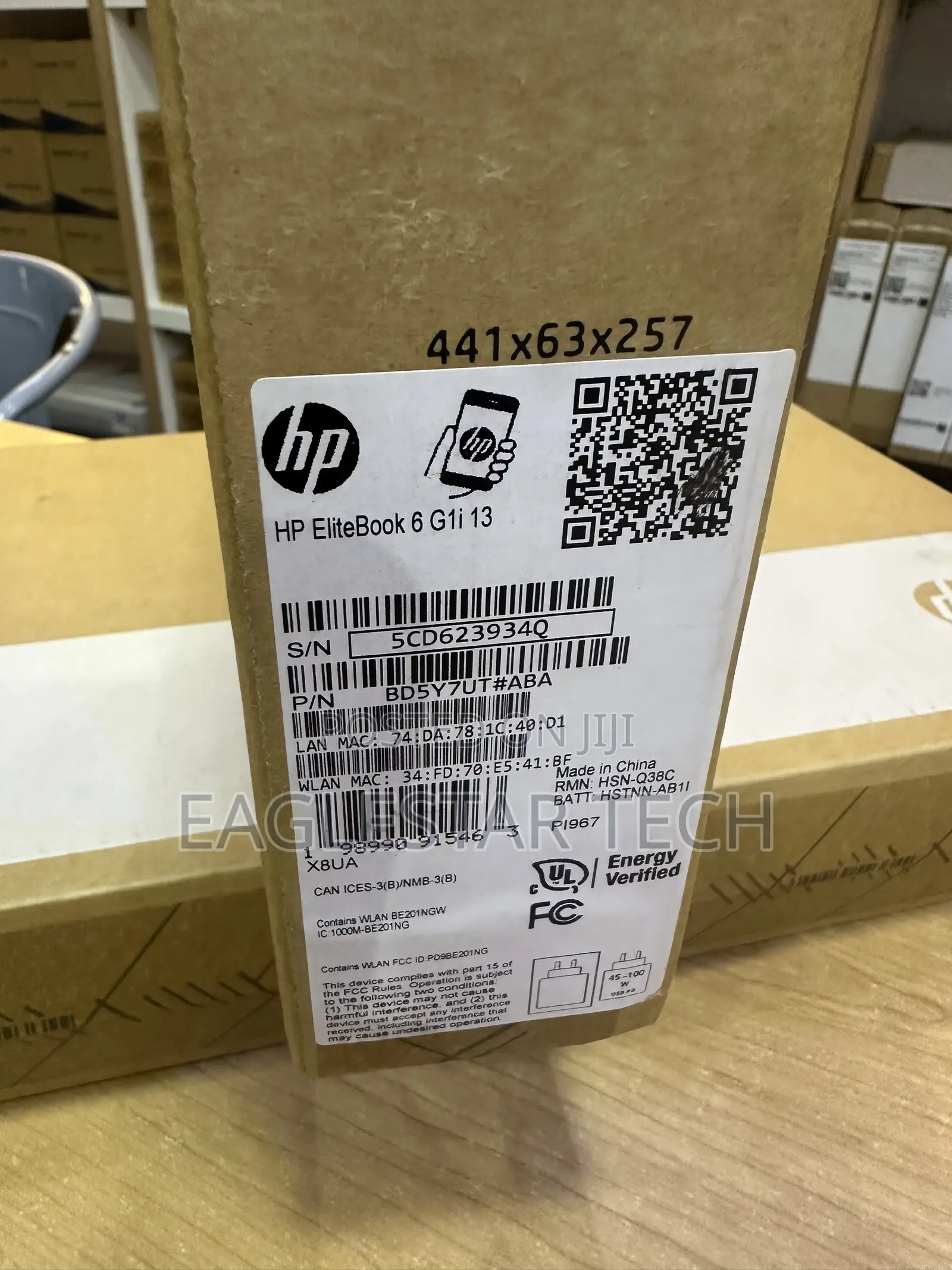 New HP EliteBook 6 G1i Notebook AI PC 16GB Intel Core Ultra 7 SSD 512GB