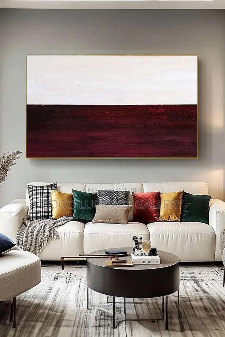 Elegance in Contrast Canvas