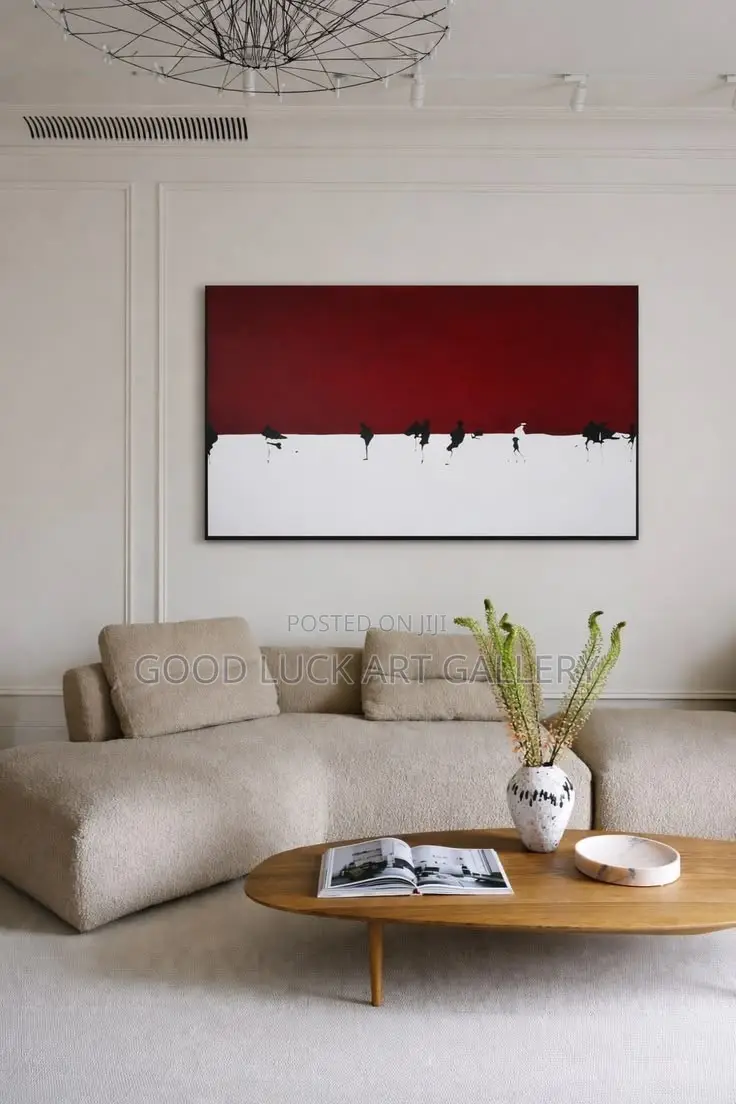 Elegance in Contrast Canvas