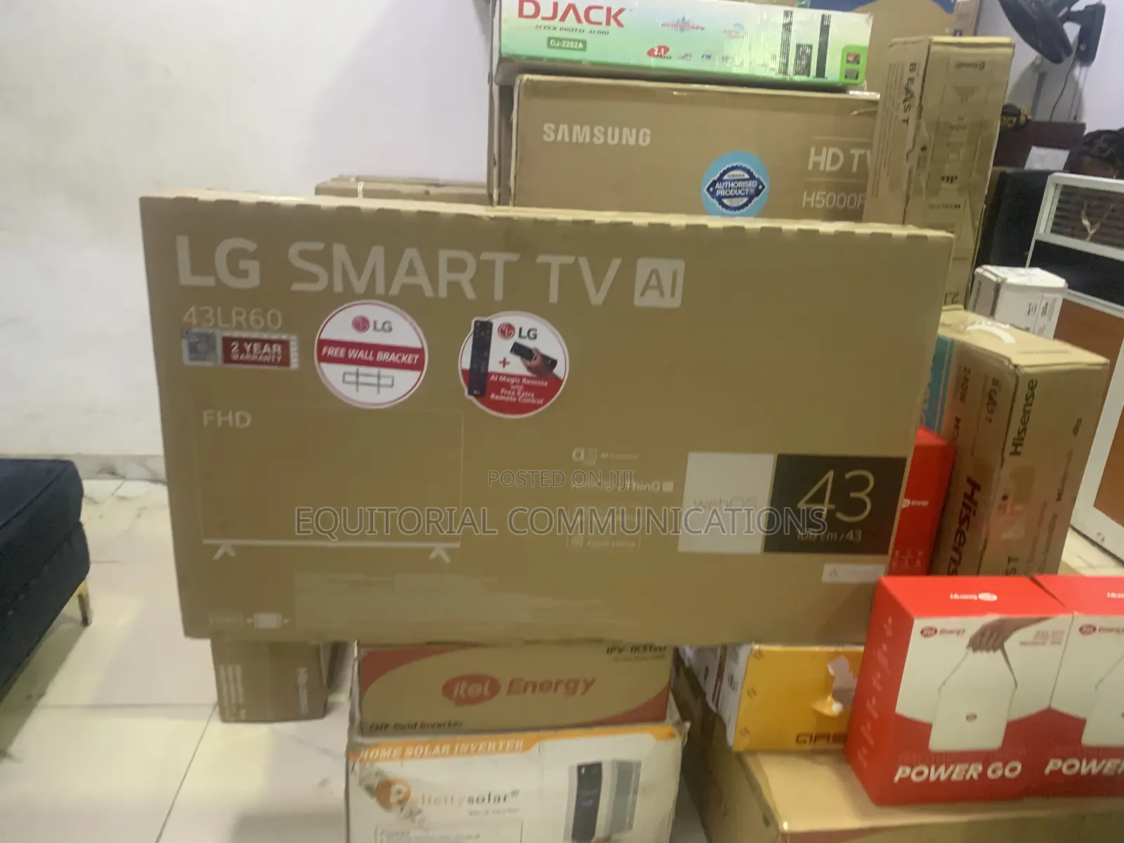 LG 43-Inch Full HD LED Smart Television With Wi-Fi