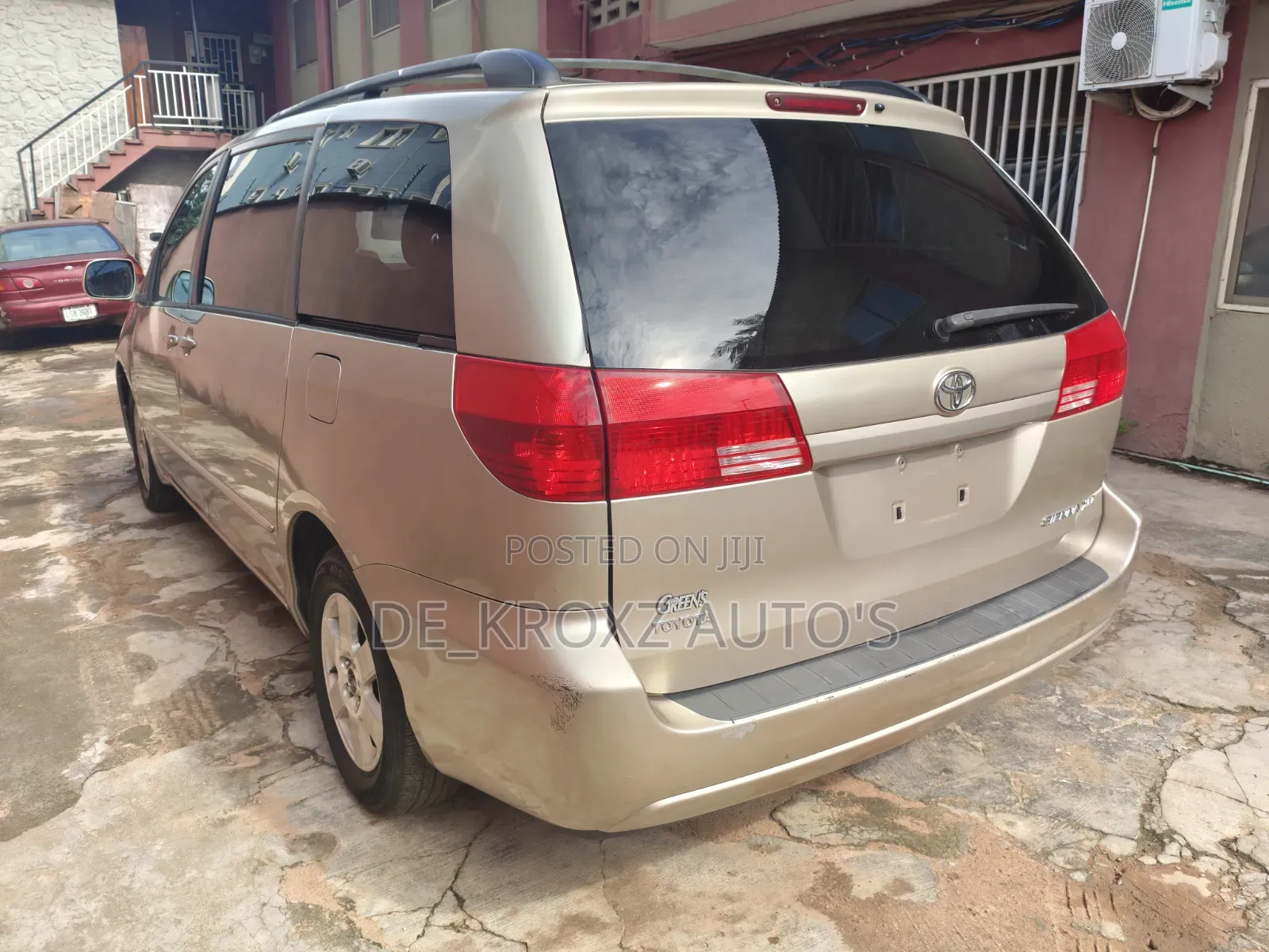 Toyota Sienna XLE AWD (3.3L V6 5A) 2004 Gold