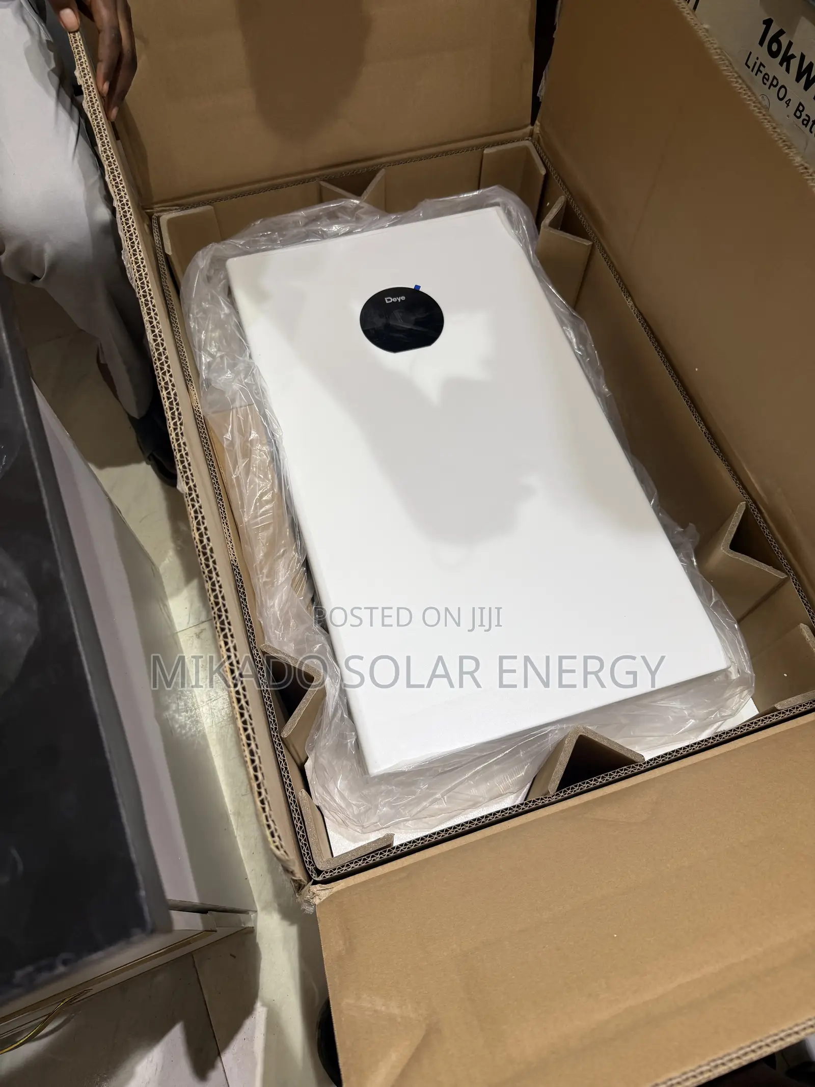 Deye 16kWh Lithium-Ion Battery for Solar Inverter and Home Backup