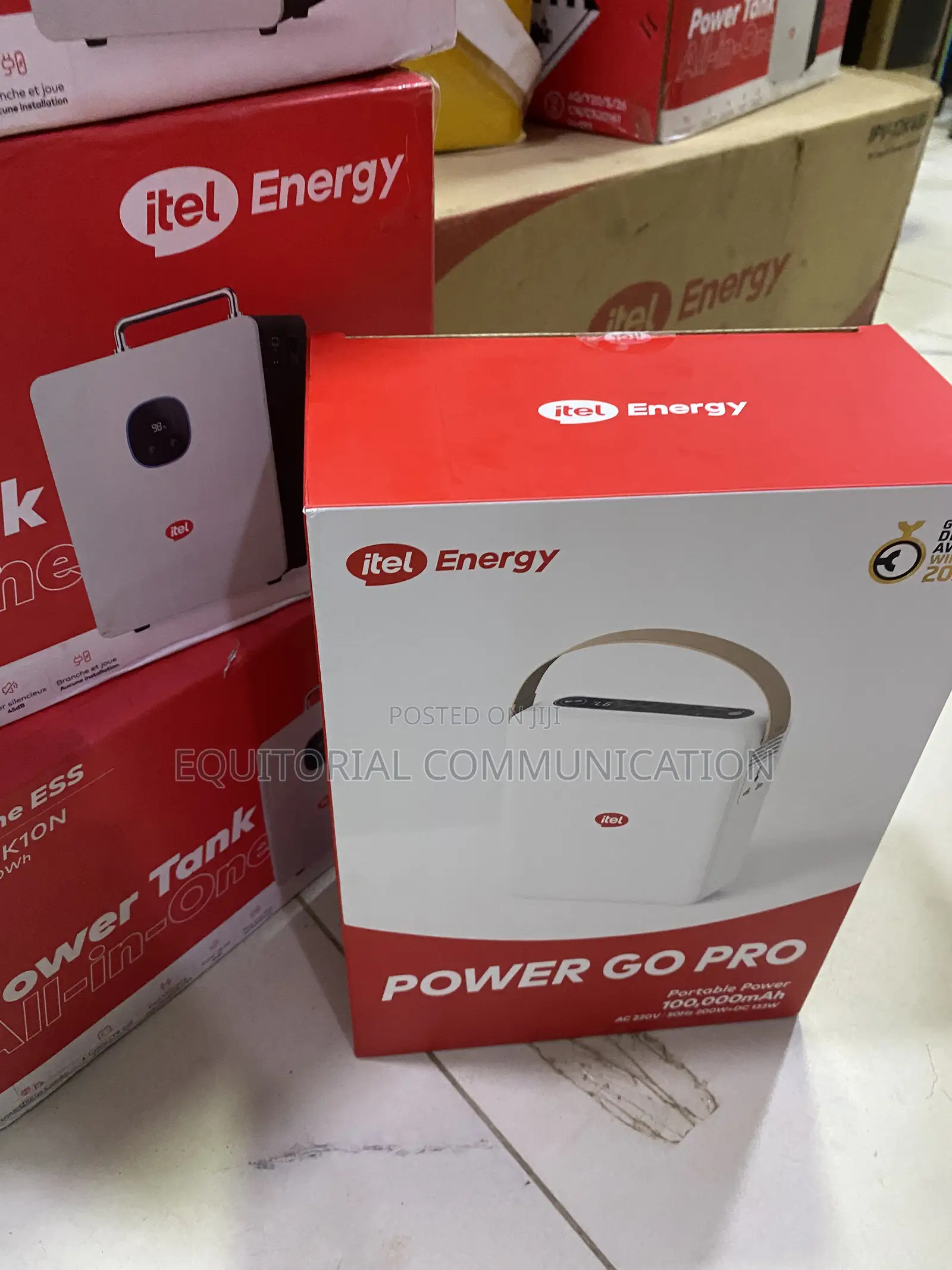 Itel Energy Power Go Pro 220V AC and 133W DC Backup Power
