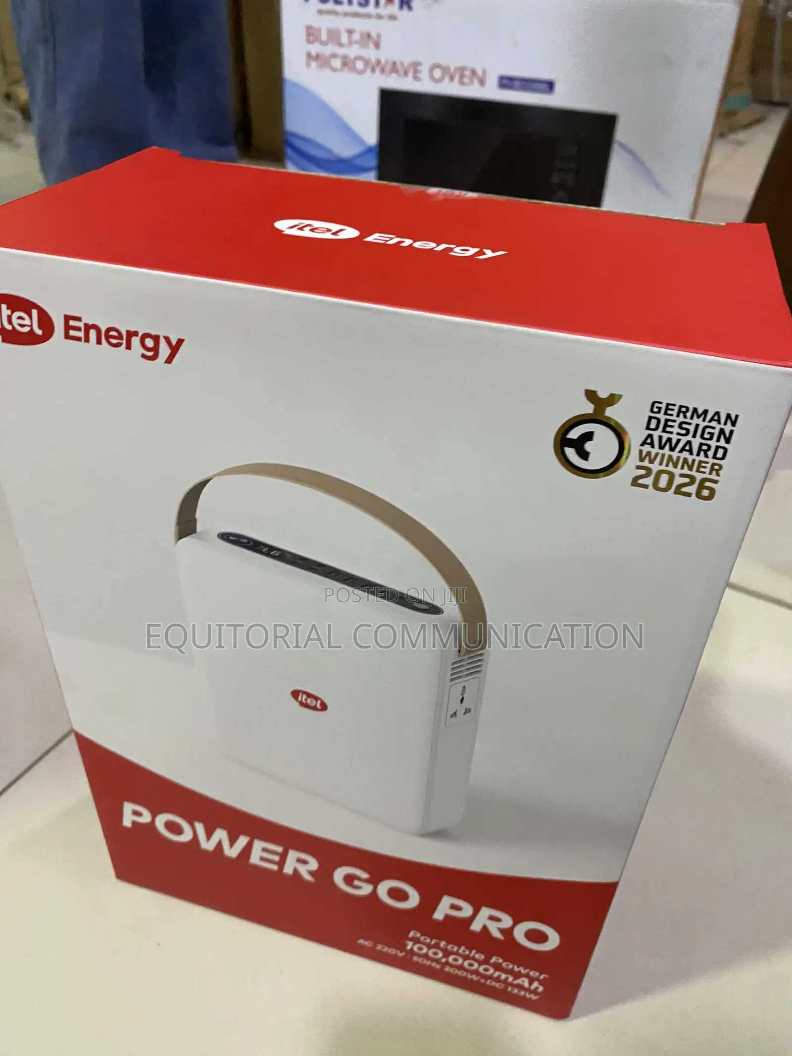 Itel Energy Power Go Pro Large-Capacity 100,000mAh Power Station