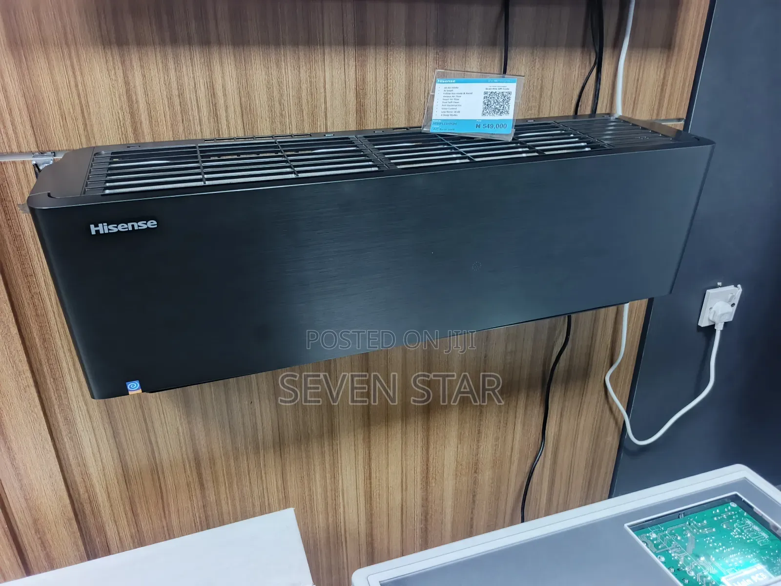 Hisense 1.5hp Inverter Split Air Conditioner Black