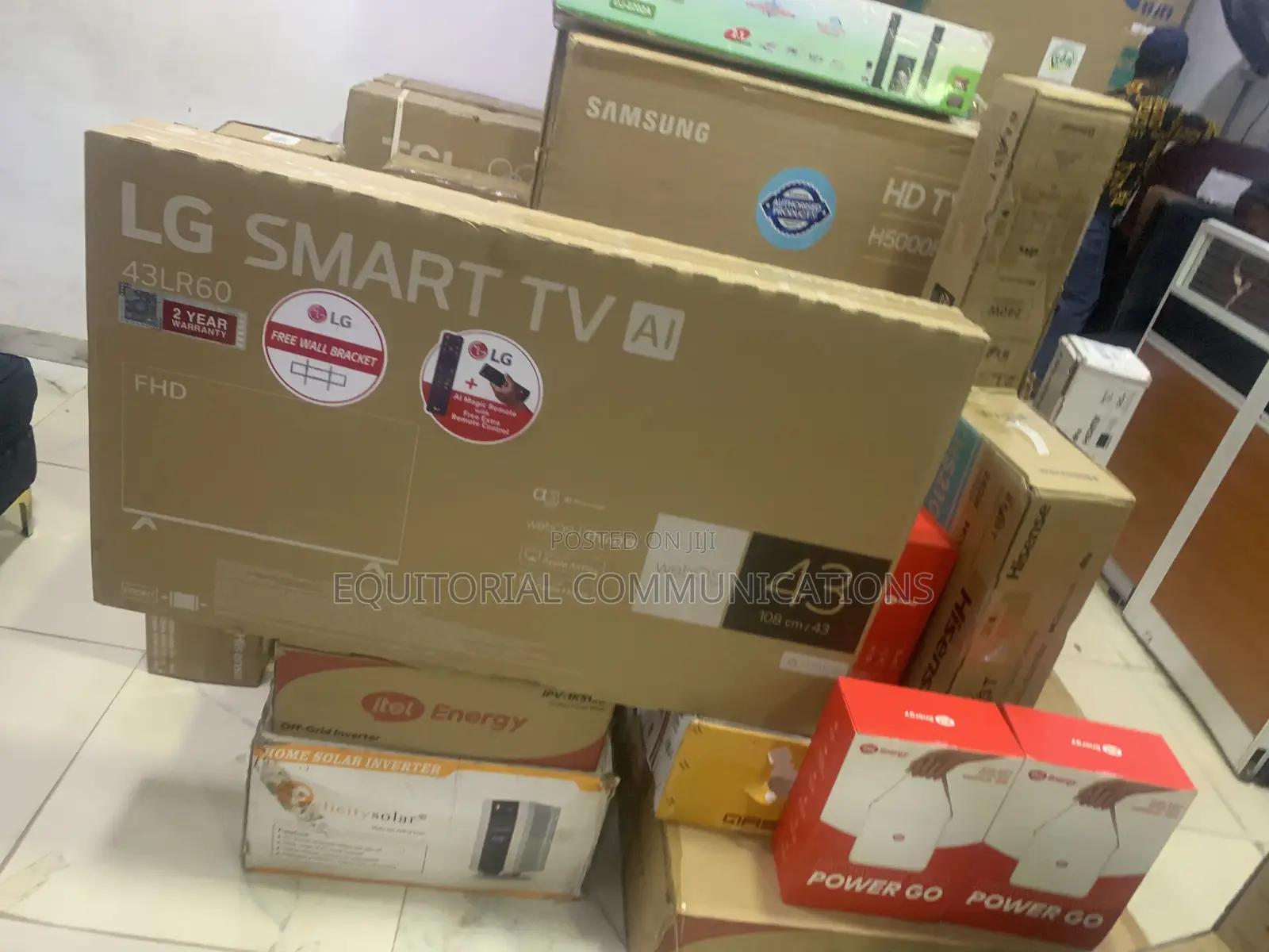LG 43-Inch Smart TV With HDR Picture Enhancement
