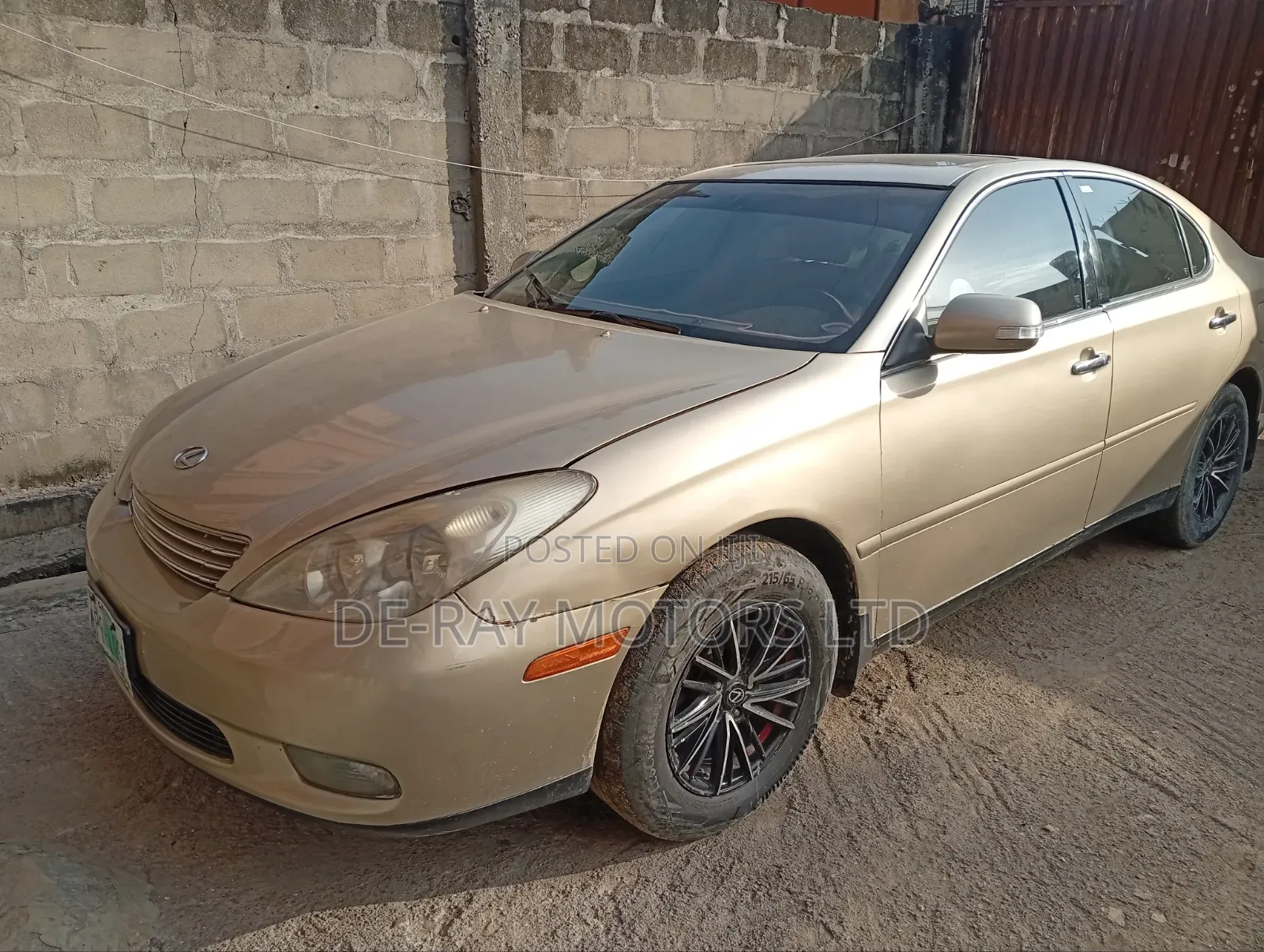 Lexus ES 300 2004 Gold