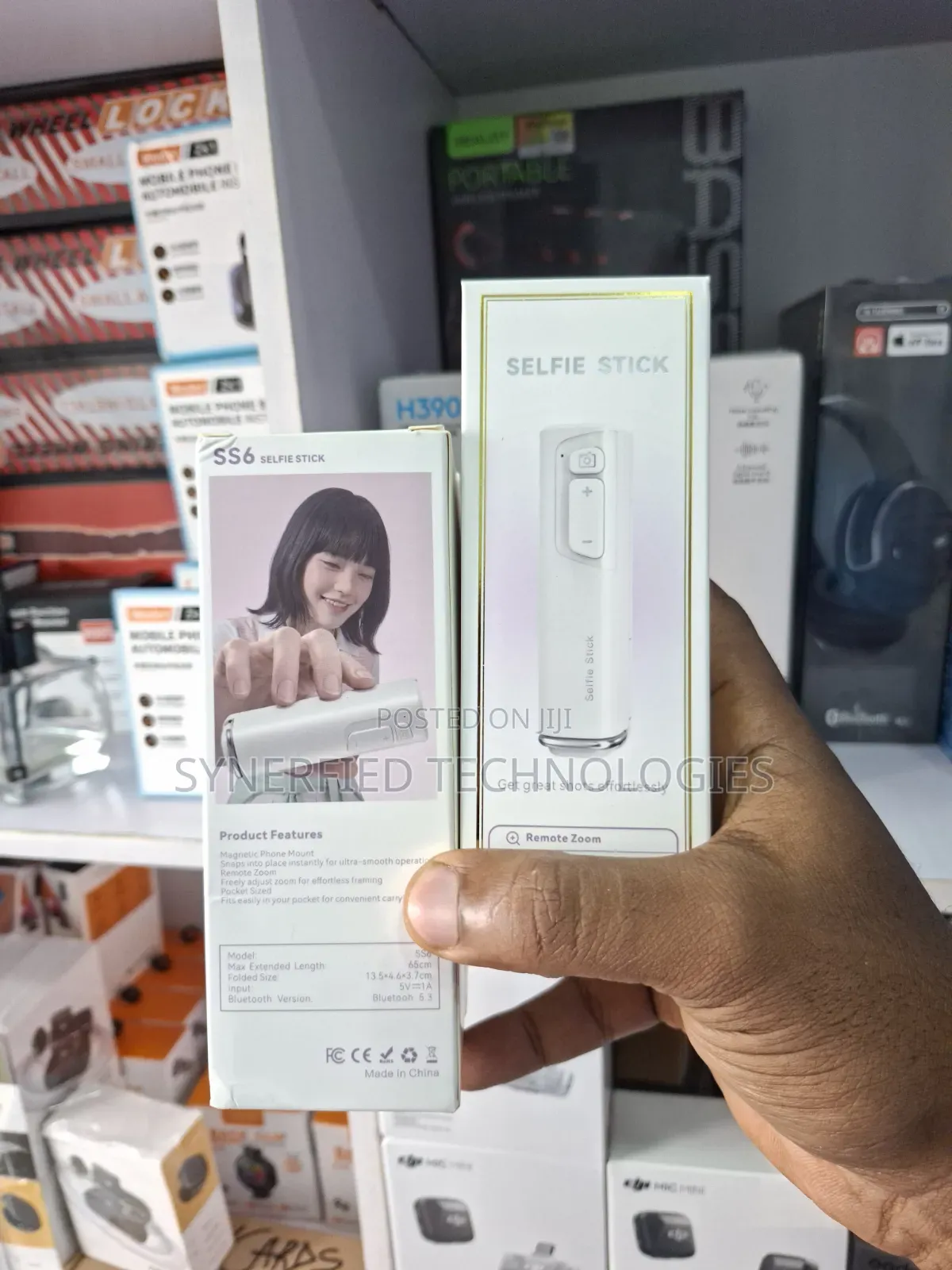 SS6 Magnetic Pocket Sized Selfie Stick