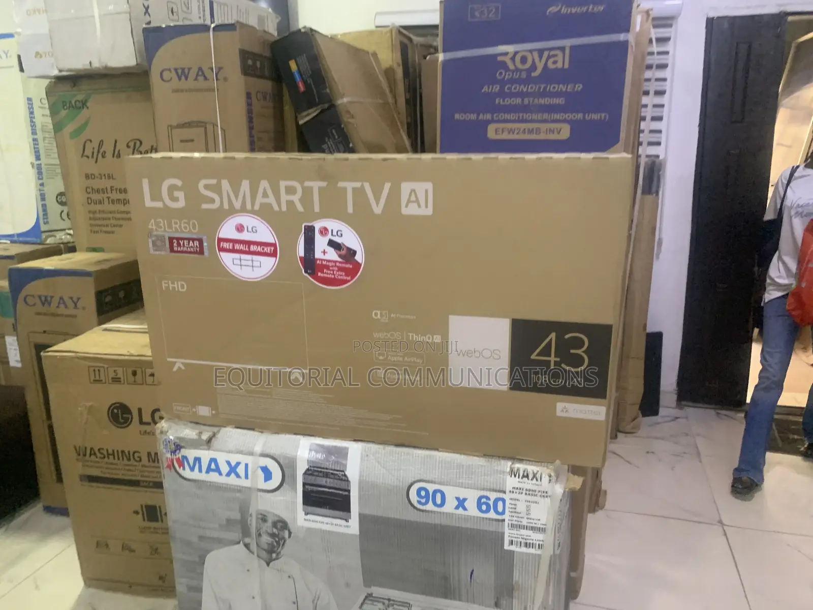 LG 43-Inch Smart TV With Rich Colours and Sharp Images