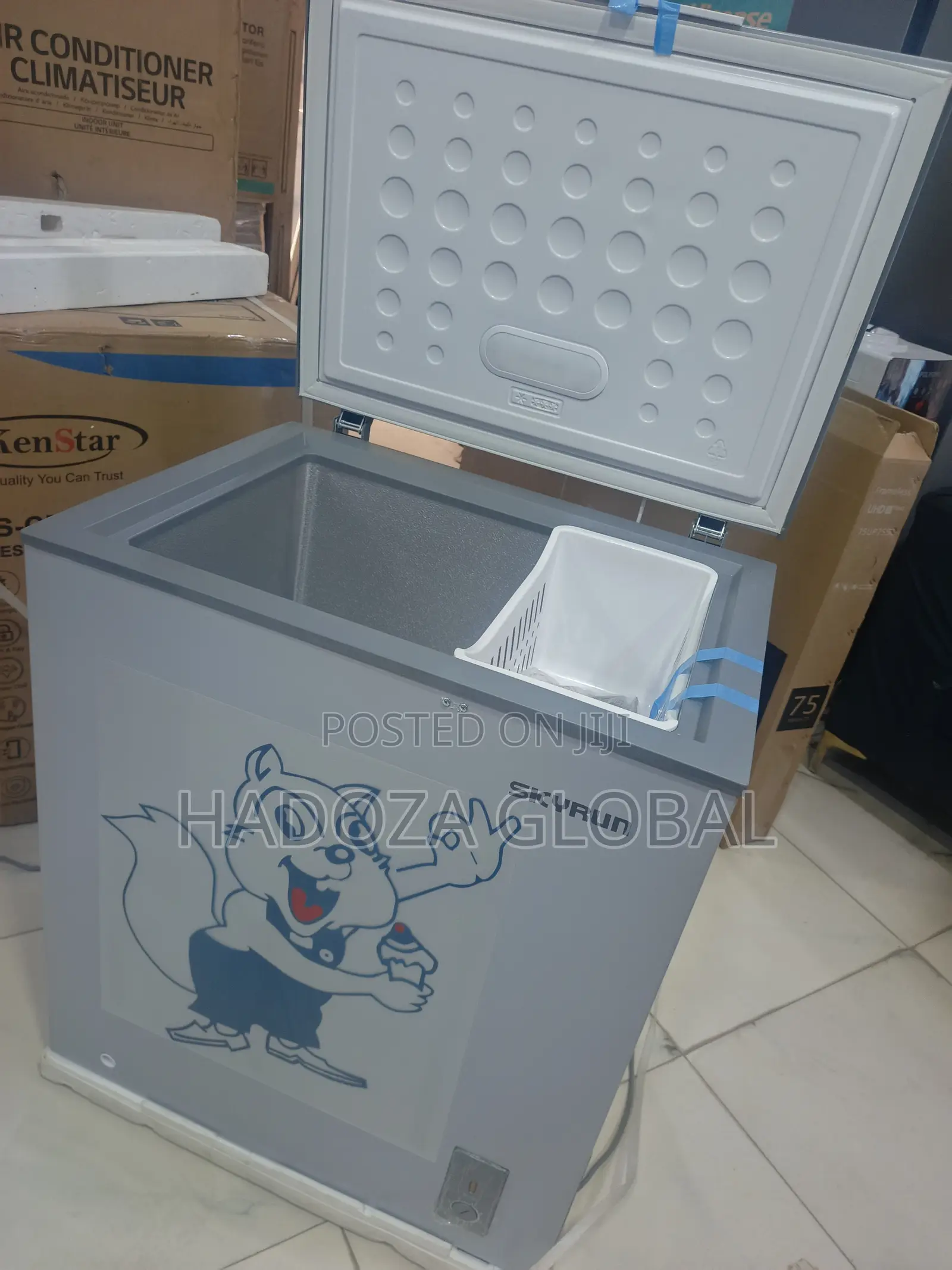 Premium Protection: The Anti-Rust, Climate-Ready Skyrun 180AI Freezer