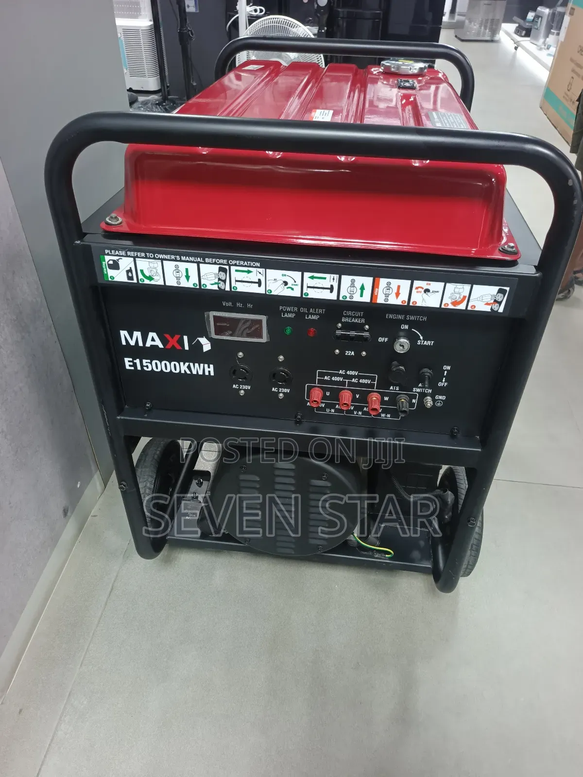 Maxi Petrol Generator 15000Kwh 100% Copper | E15000KWH 15KW