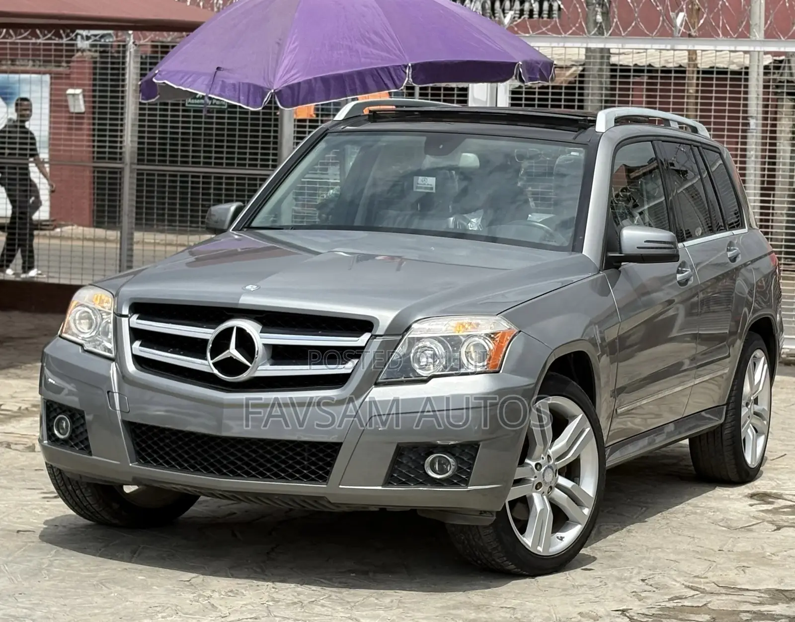 Mercedes-Benz GLK-Class 350 4MATIC 2012 Gray