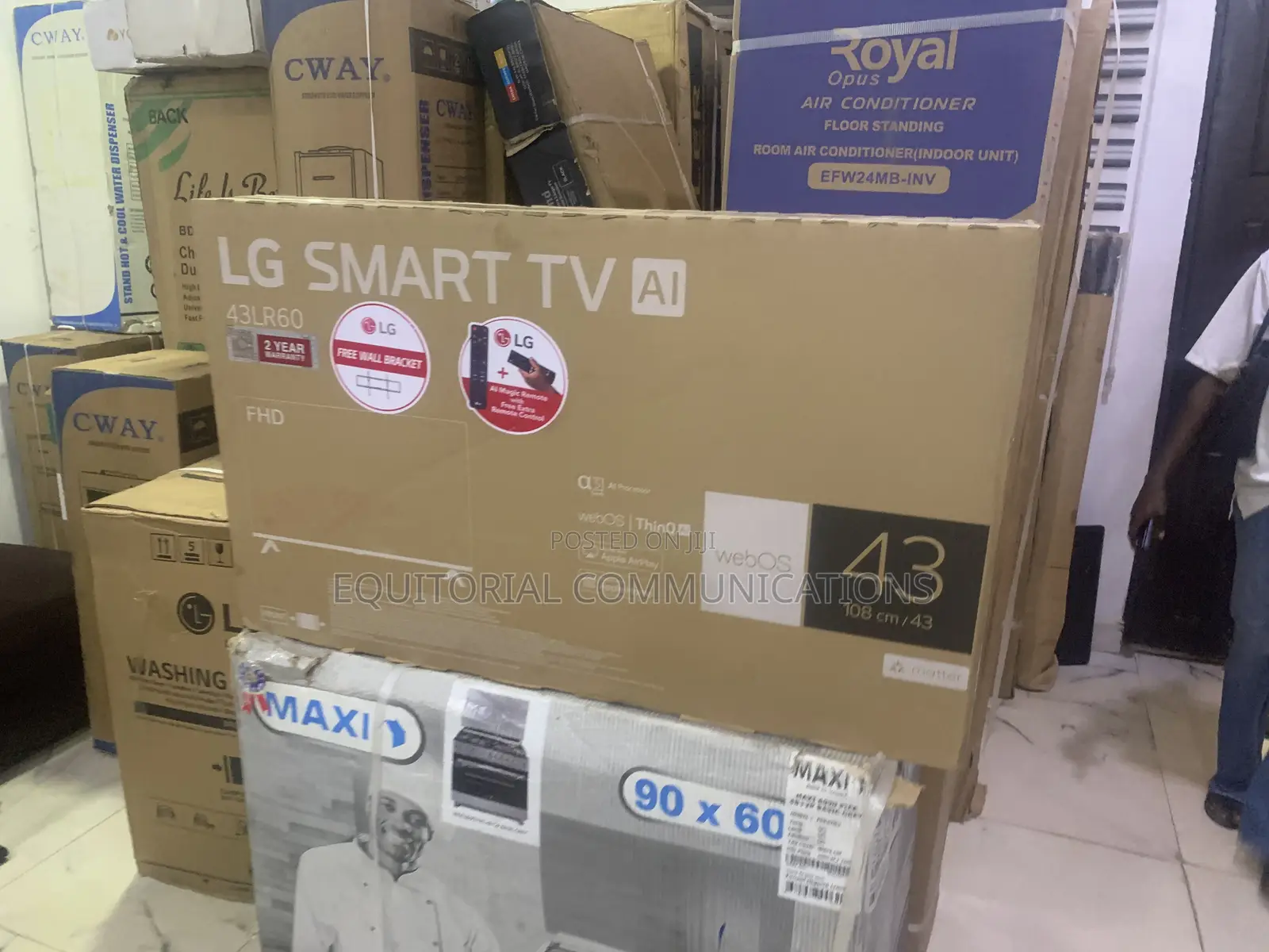 LG 43-Inch Full HD Screen for an Enjoyable Viewing Experience