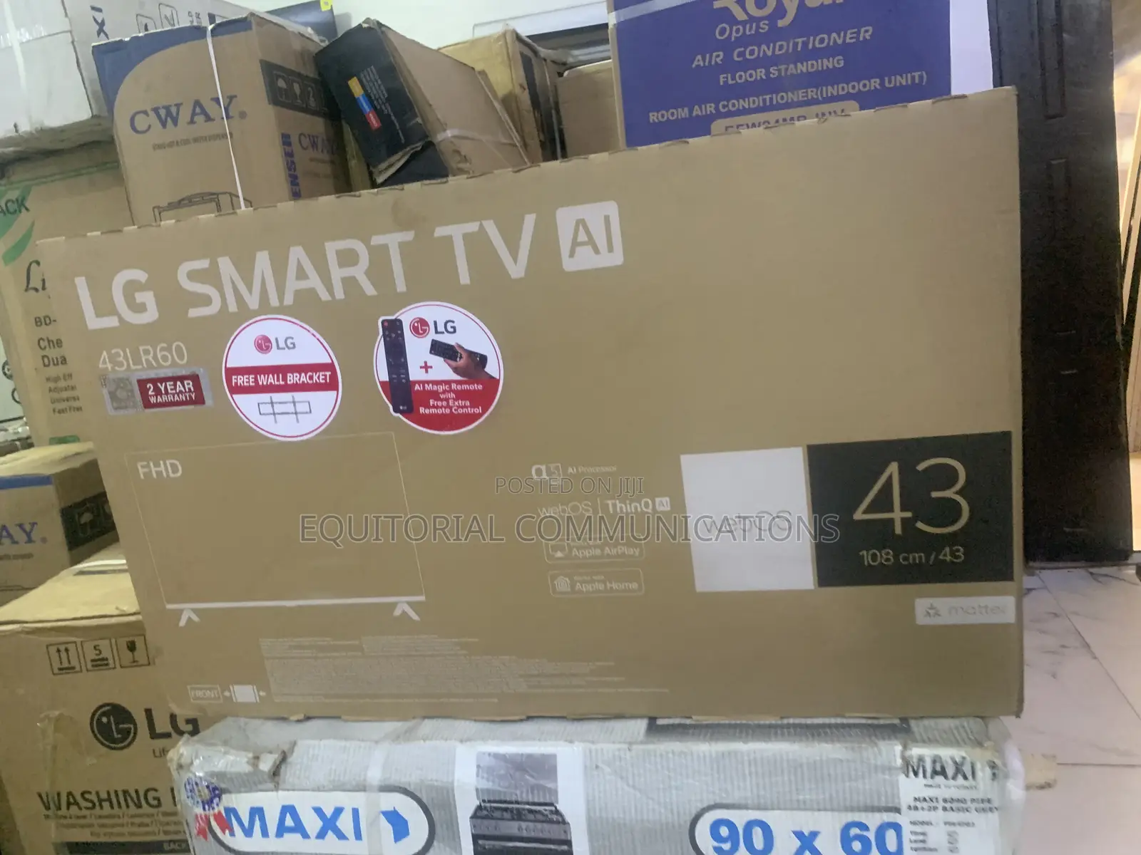 LG 43-Inch Full HD Screen for an Enjoyable Viewing Experience