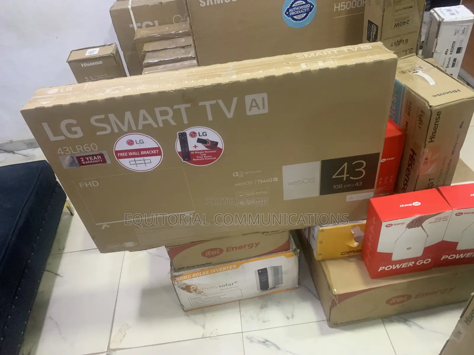 LG 43-Inch Full HD Smart TV With AI Picture Processing