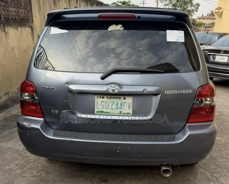 Toyota Highlander 2007 Gray