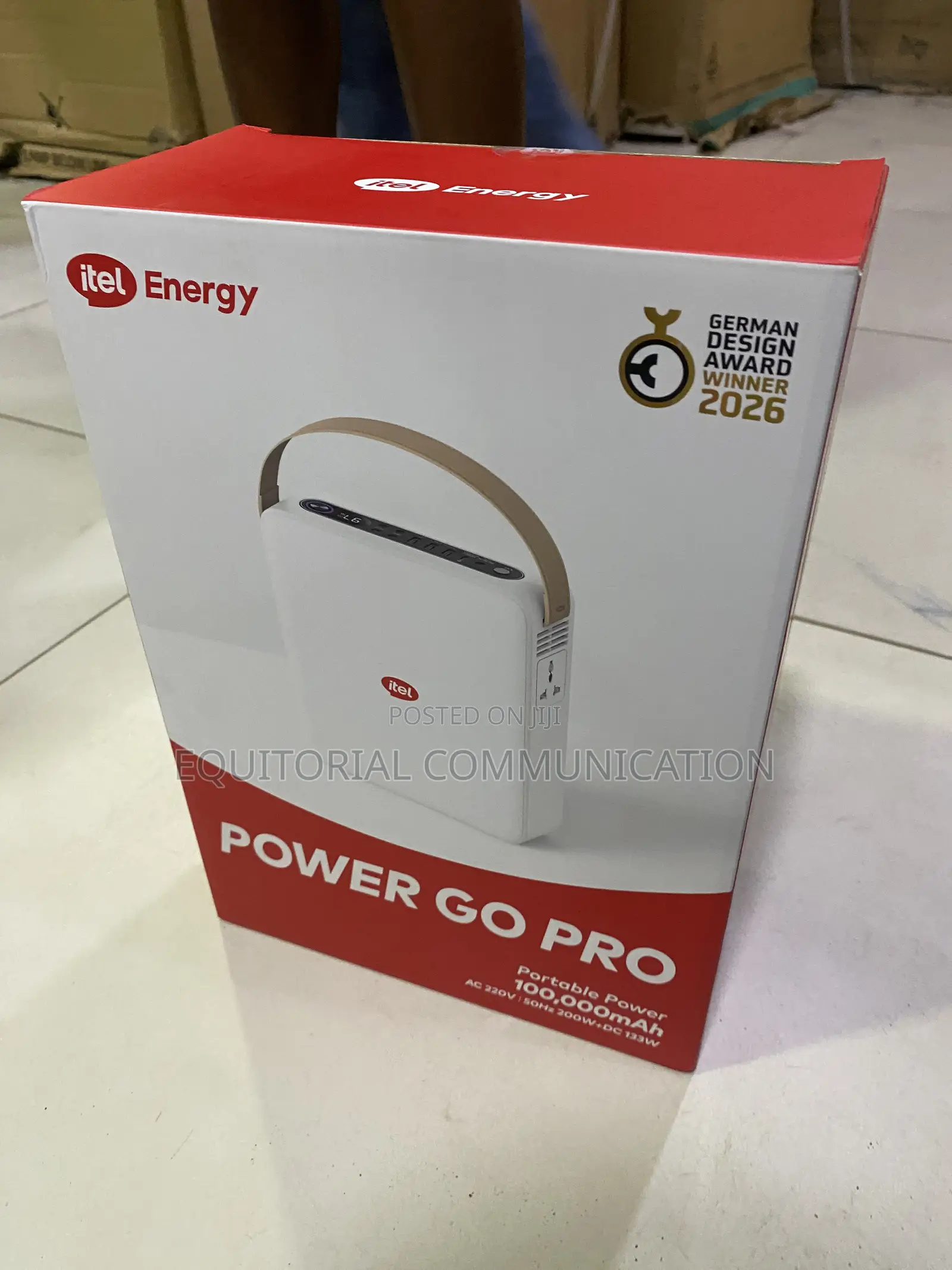 Itel Power Go Pro 100,000mAh 200W AC Power Supply
