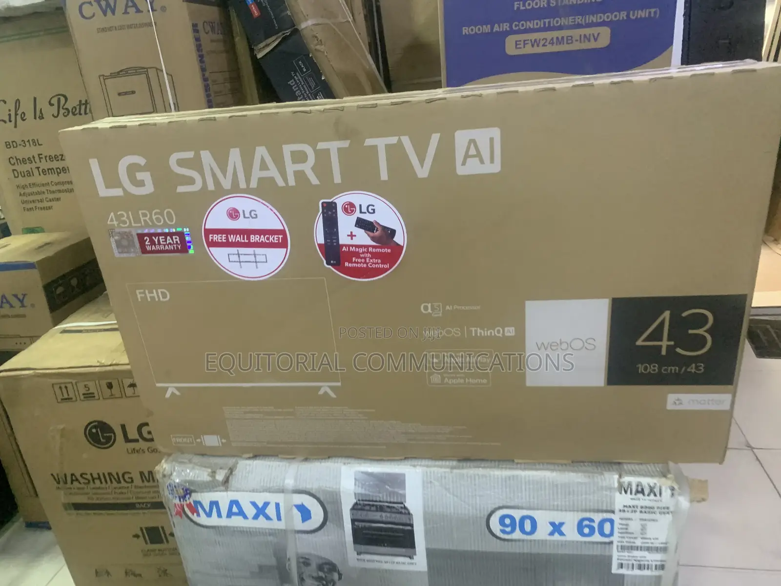 LG 43-Inch Smart TV With USB Media Connectivity
