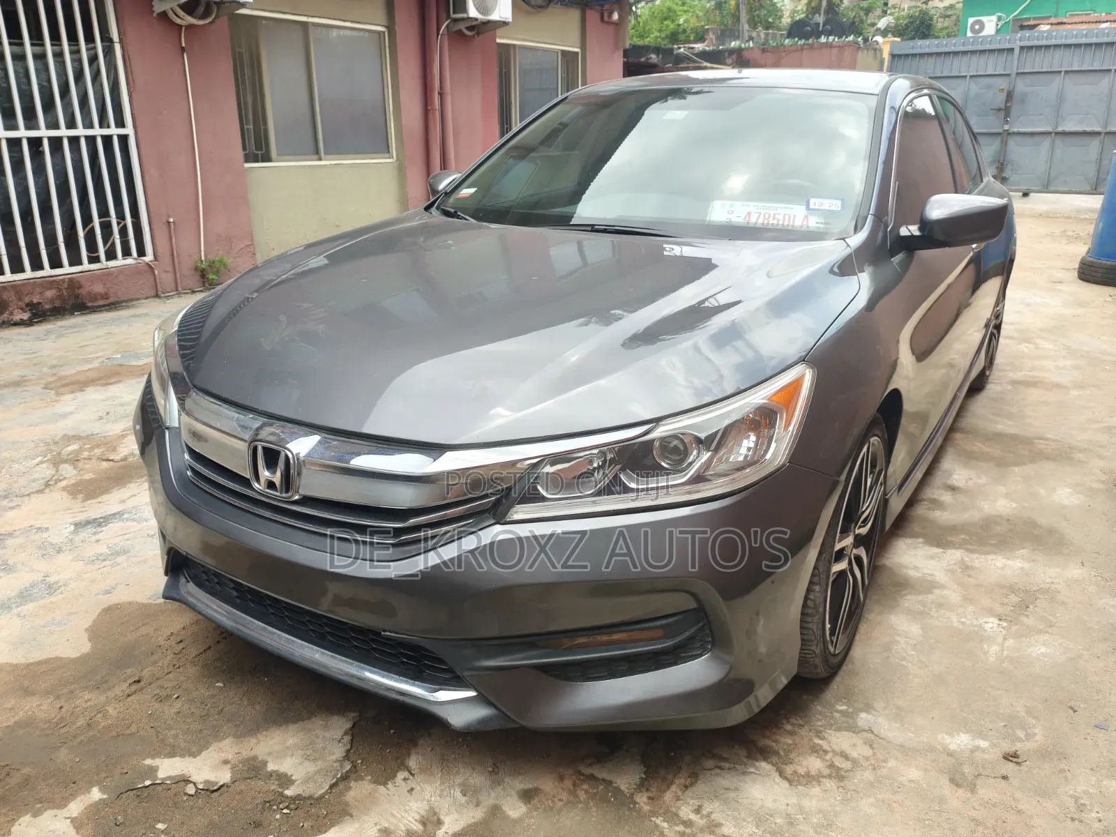 Honda Accord Sport SE 4dr Sedan FWD (2.4L 4cyl 2A) 2017 Gray