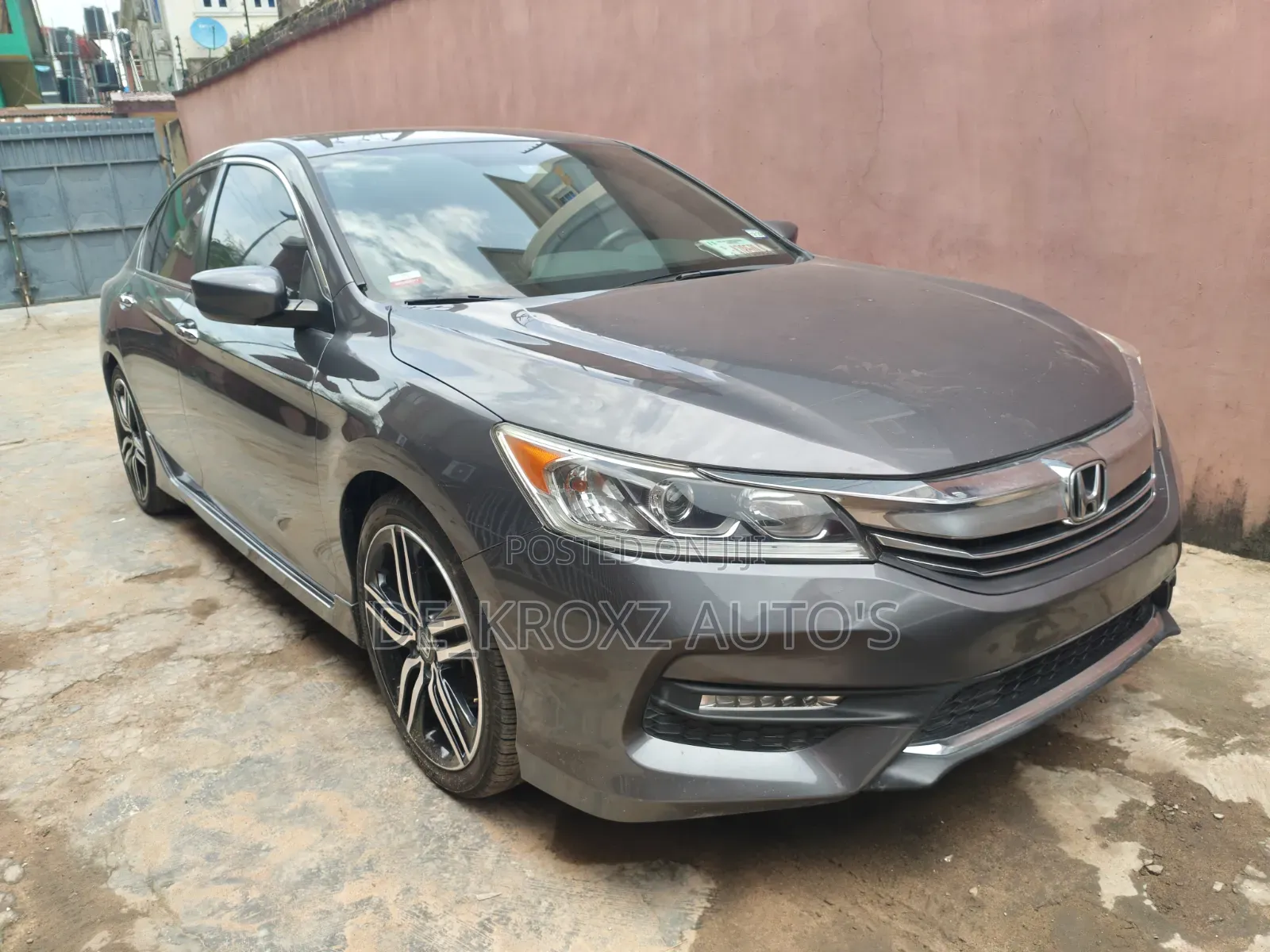 Honda Accord Sport SE 4dr Sedan FWD (2.4L 4cyl 2A) 2017 Gray