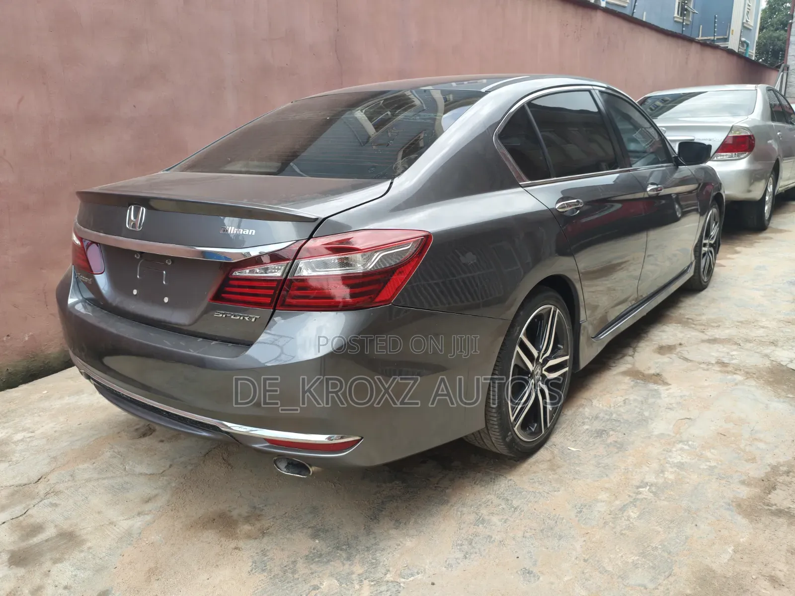 Honda Accord Sport SE 4dr Sedan FWD (2.4L 4cyl 2A) 2017 Gray