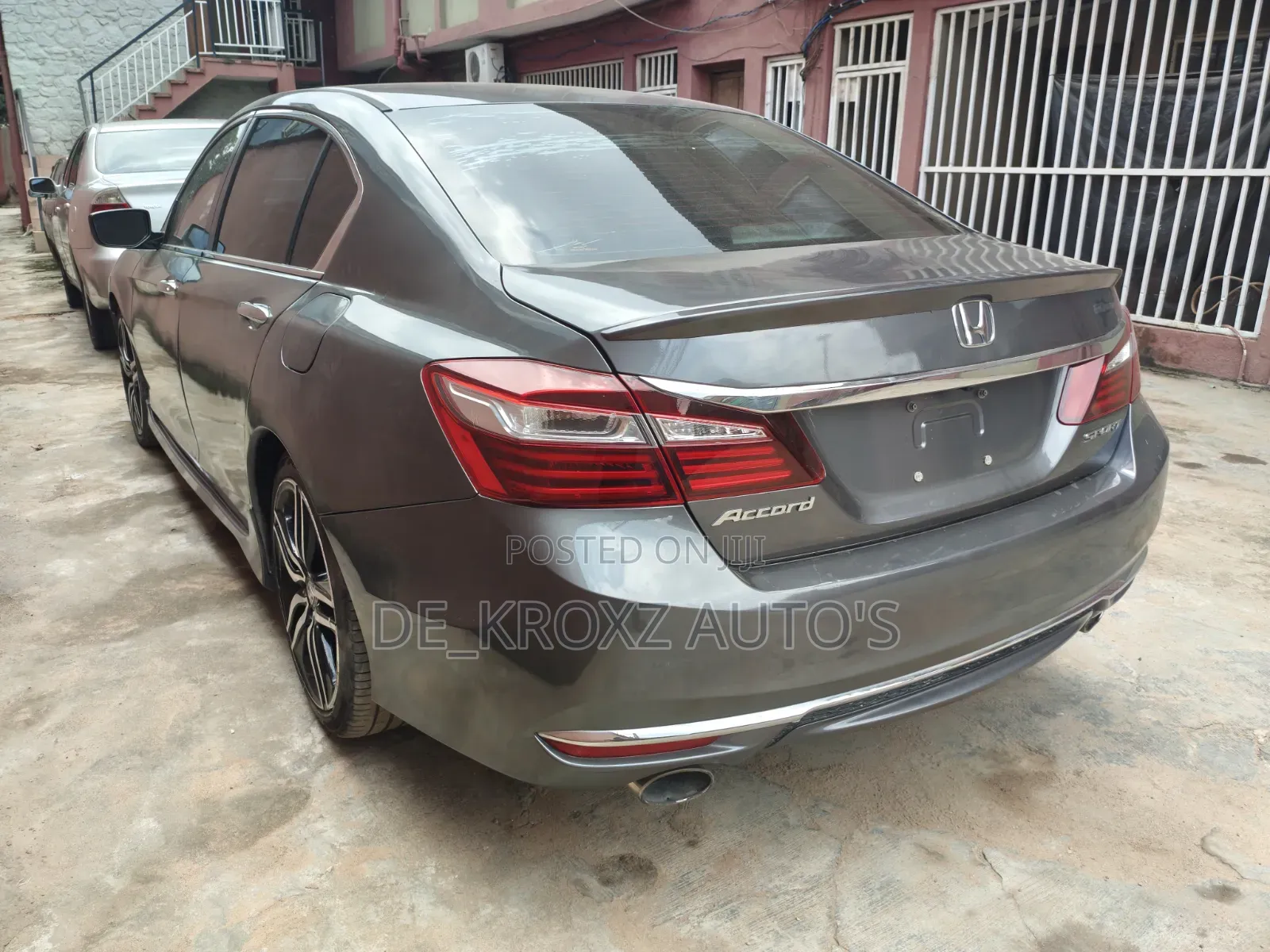 Honda Accord Sport SE 4dr Sedan FWD (2.4L 4cyl 2A) 2017 Gray