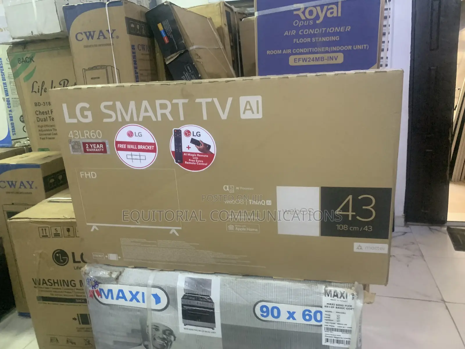 LG 43-Inch Full HD Television With Clear Audio