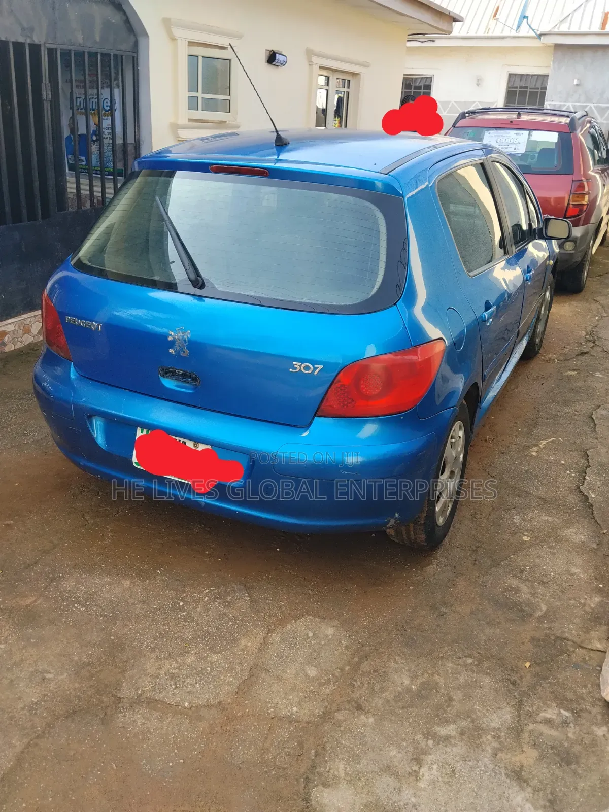 Peugeot 307 2008 Blue