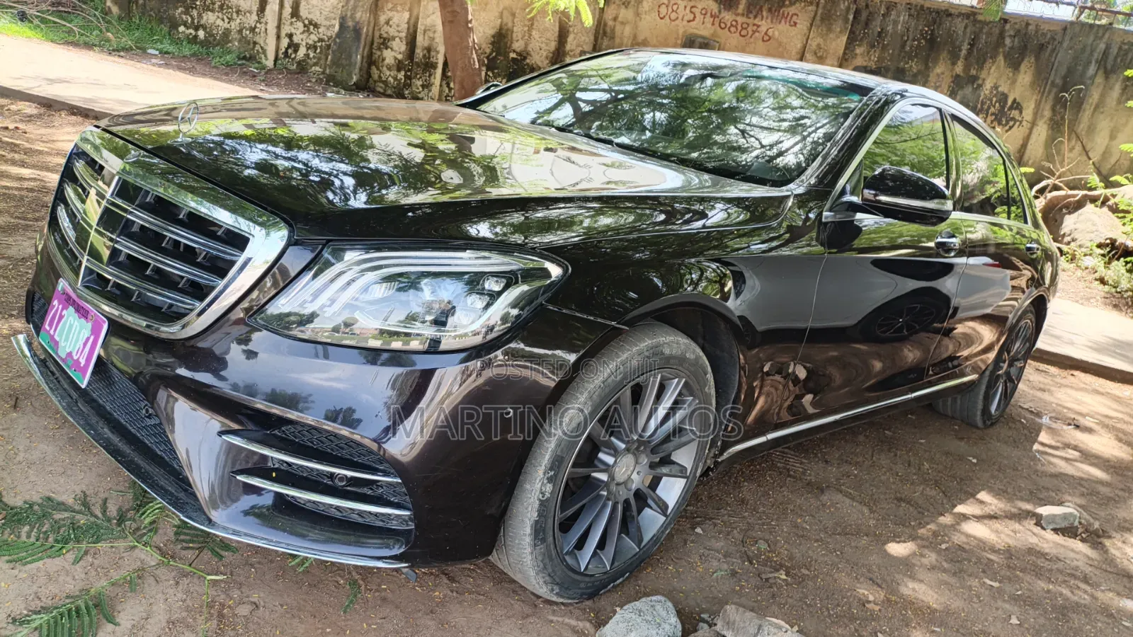 Mercedes-Benz S-Class 2014 Brown