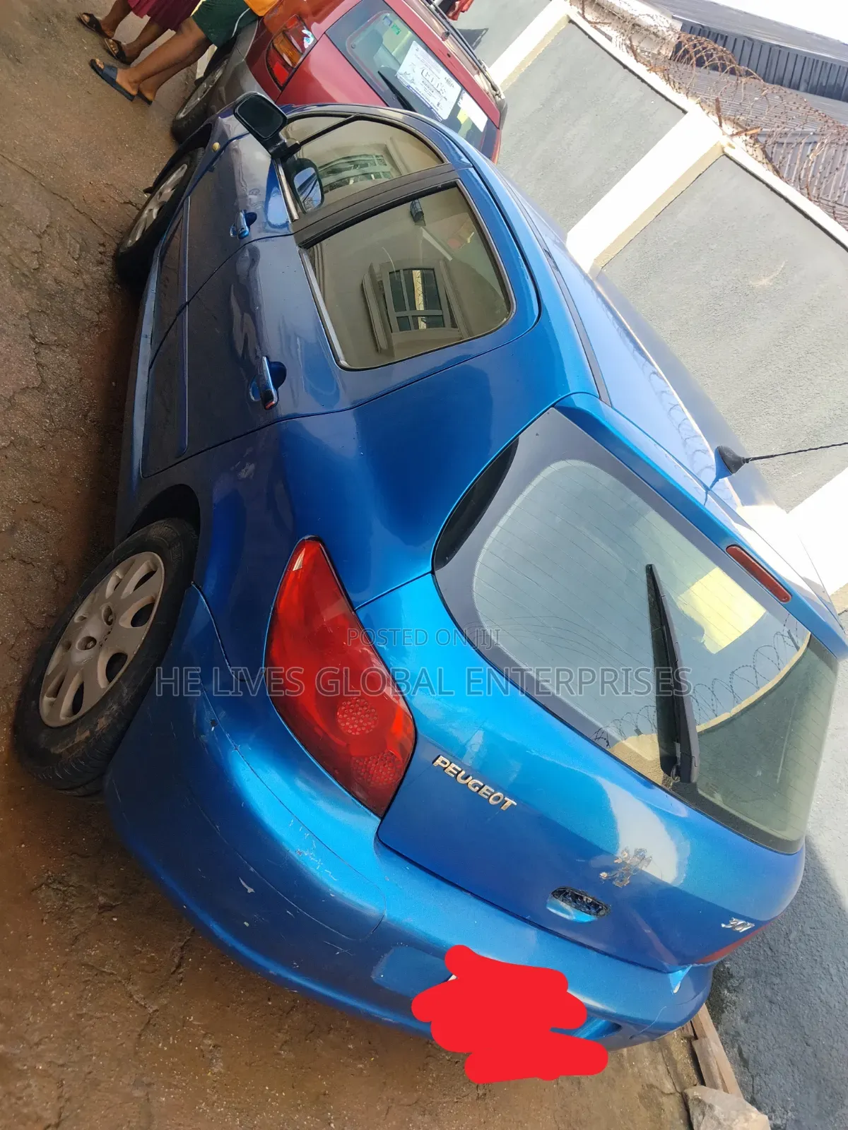 Peugeot 307 2008 Blue