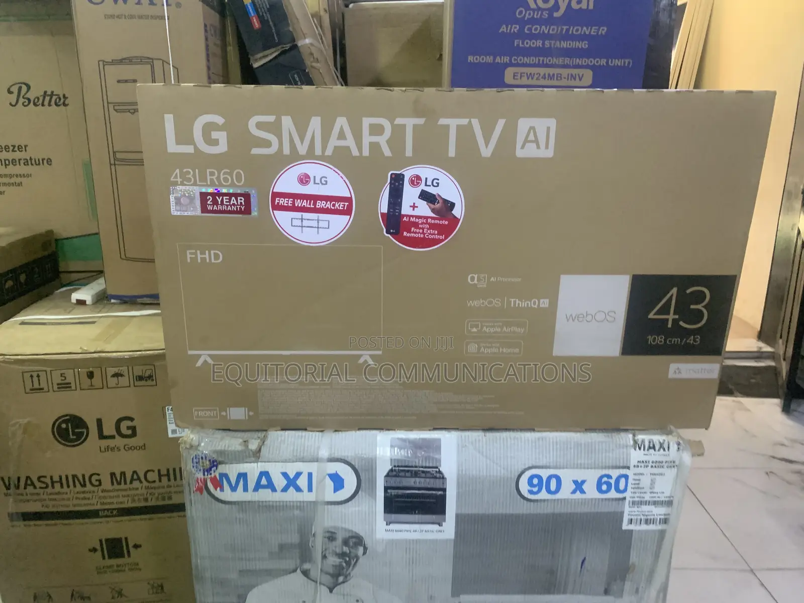 LG 43-Inch LED Smart TV With Natural Colour Display