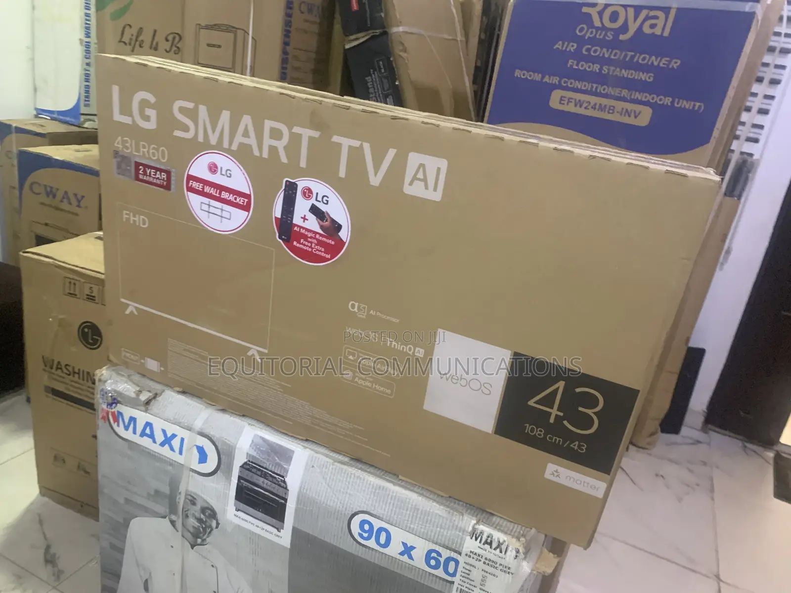 LG 43LR60006LA 43-Inch LED TV With Smart Features
