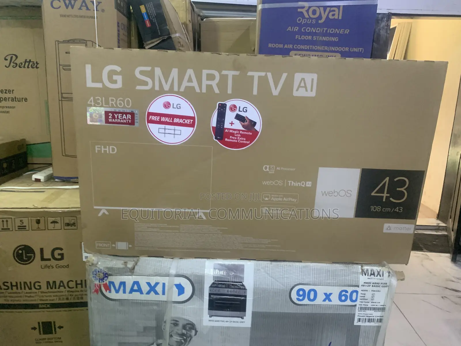 LG 43LR60006LA 43-Inch LED TV With Smart Features