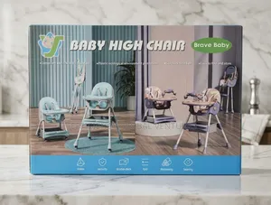 Adjustable Baby High Chair–Foldable 3-in-1 Infant Feed Chair 6-36Month